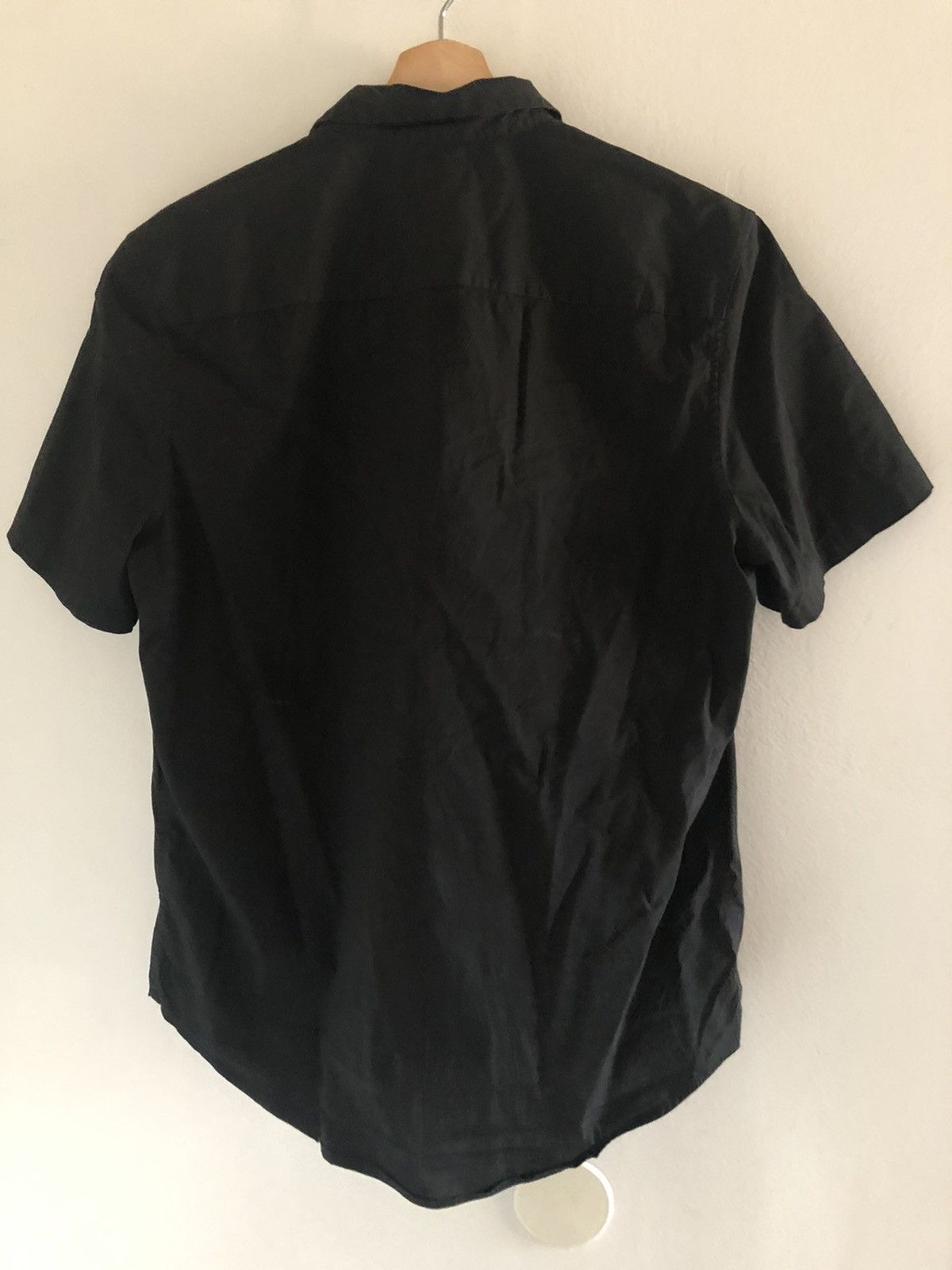 Calvin Klein Calvin Klein Vintage Stretch Cotton Button Shirt Black Med Size US M / EU 48-50 / 2 - 3 Thumbnail