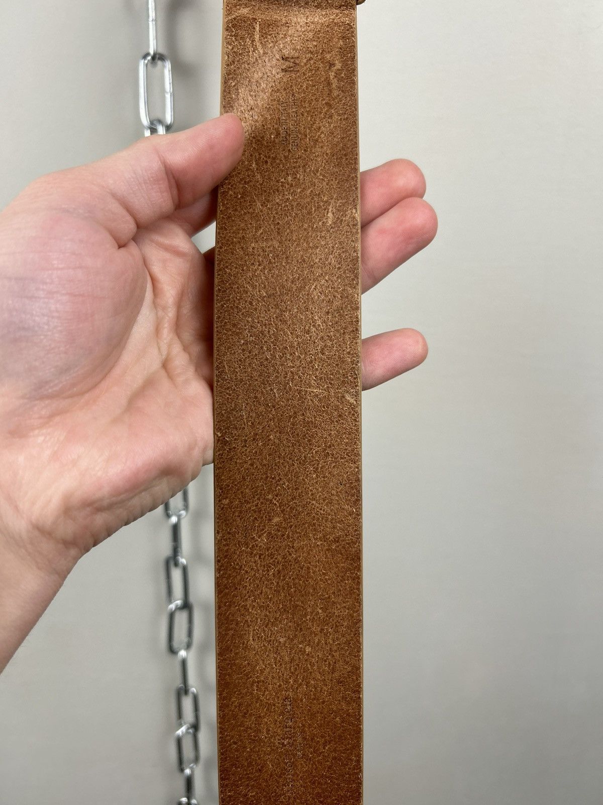 Maison Margiela MAISON MARGIELA Belt Leather Size ONE SIZE - 11 Thumbnail