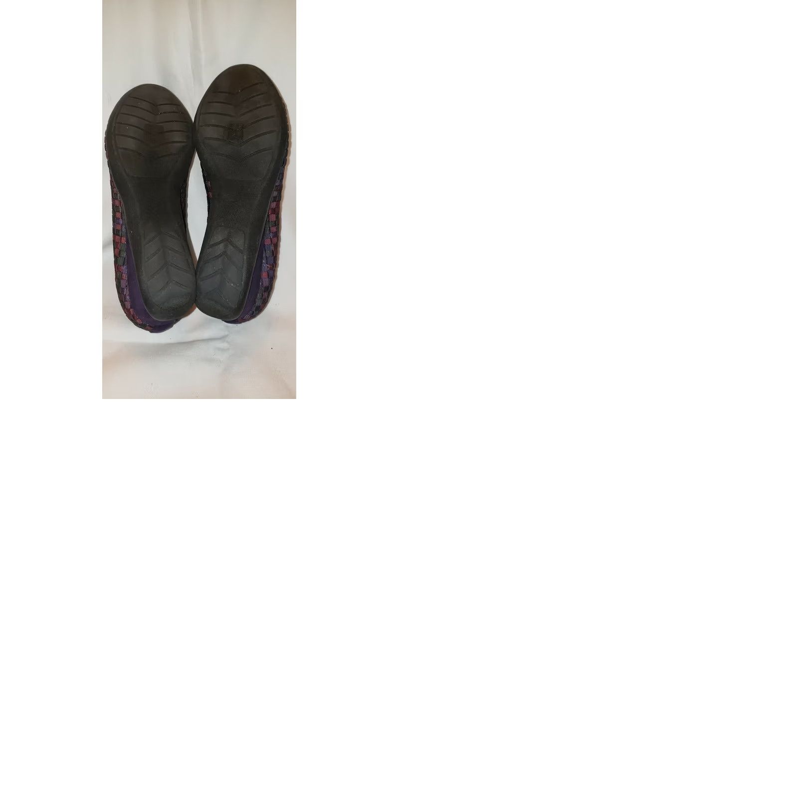 ALEXIS ZEE ALEXIS PURPLE WOVEN WEDGE WOMEN'S SIZE 7.5M OR 38EU Casual Comfort Shoes Size US 8 / IT 38 - 9 Thumbnail