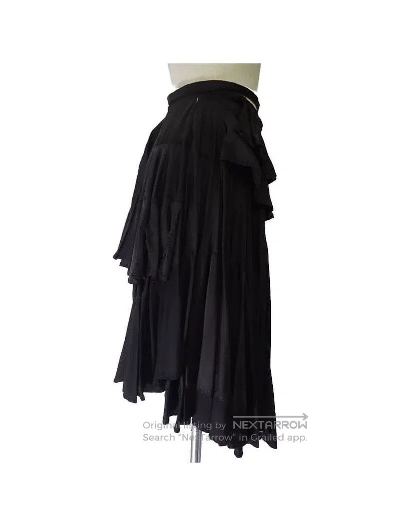Comme des Garcons Comme Des Garcons size M Black vintage design sense half s Size 23" - 2 Thumbnail