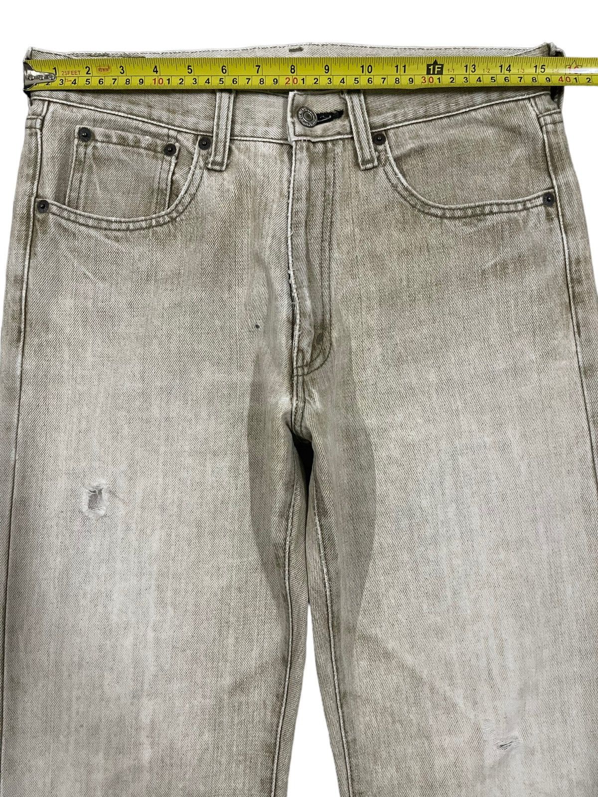 14th Addiction Vintage Japanese Brand Faded Wash Style Baggy Jeans Size US 30 / EU 46 - 9 Thumbnail