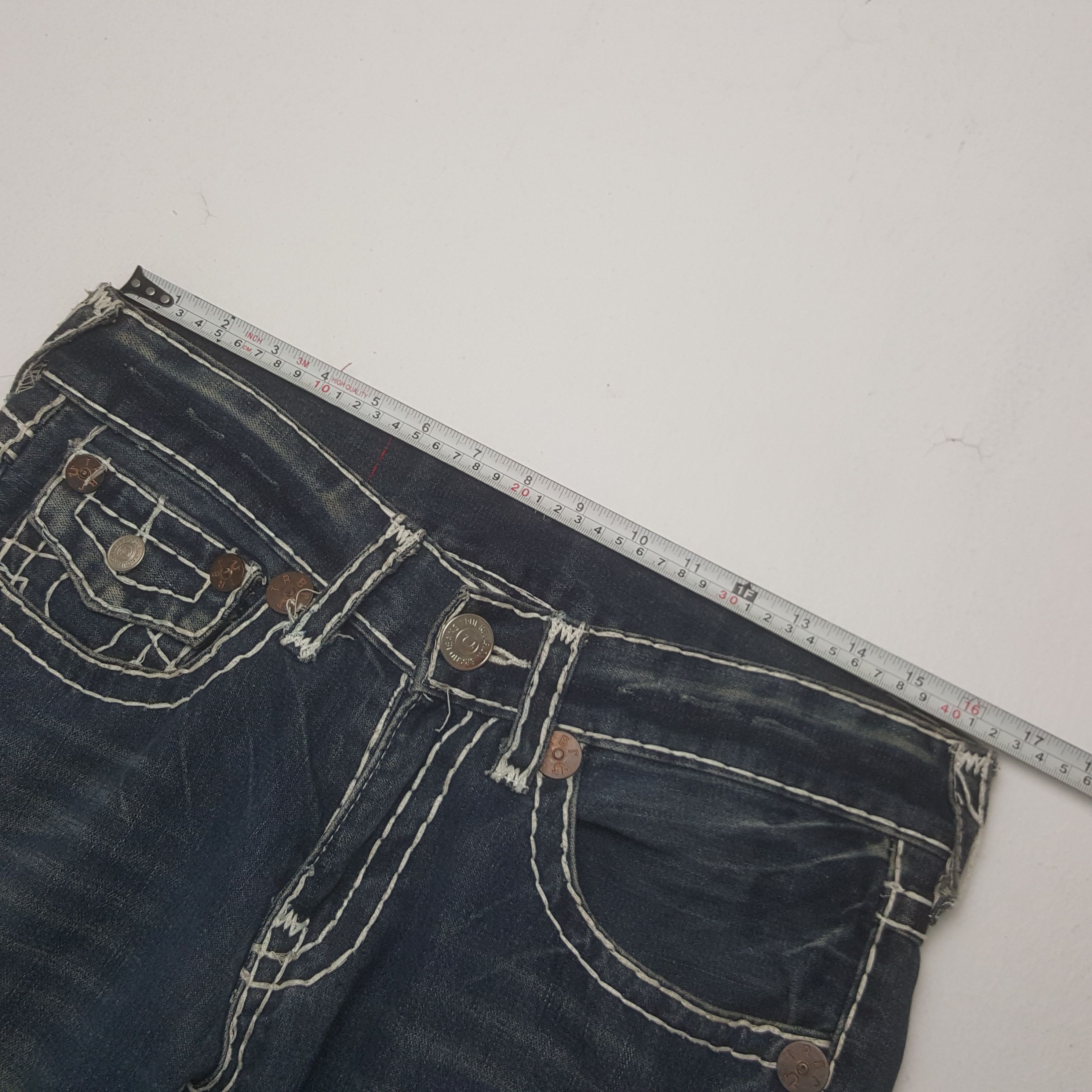 True Religion × Vintage Vintage True Religion JOEY SUPER T Denim Jeans Size US 33 - 7 Thumbnail
