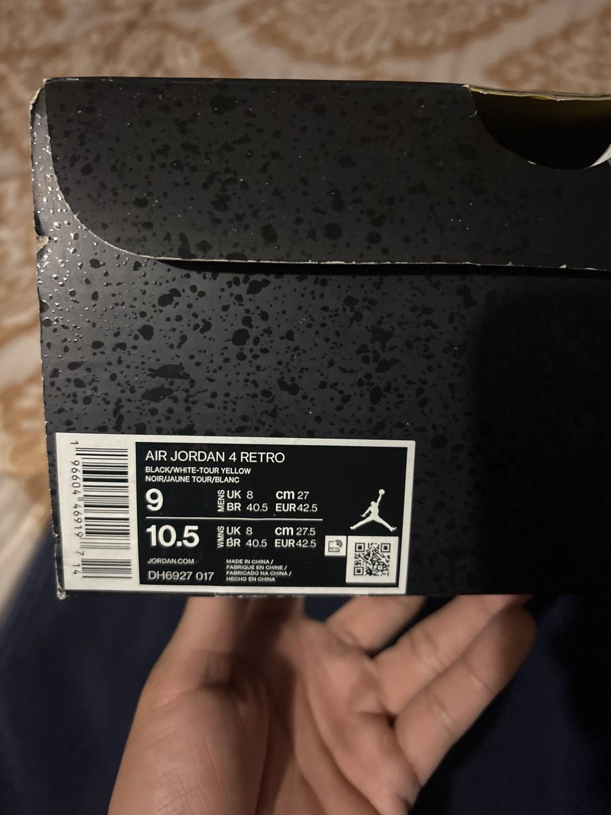Jordan Brand Jordan 4 Thunder Size US 9 / EU 42 - 6 Thumbnail
