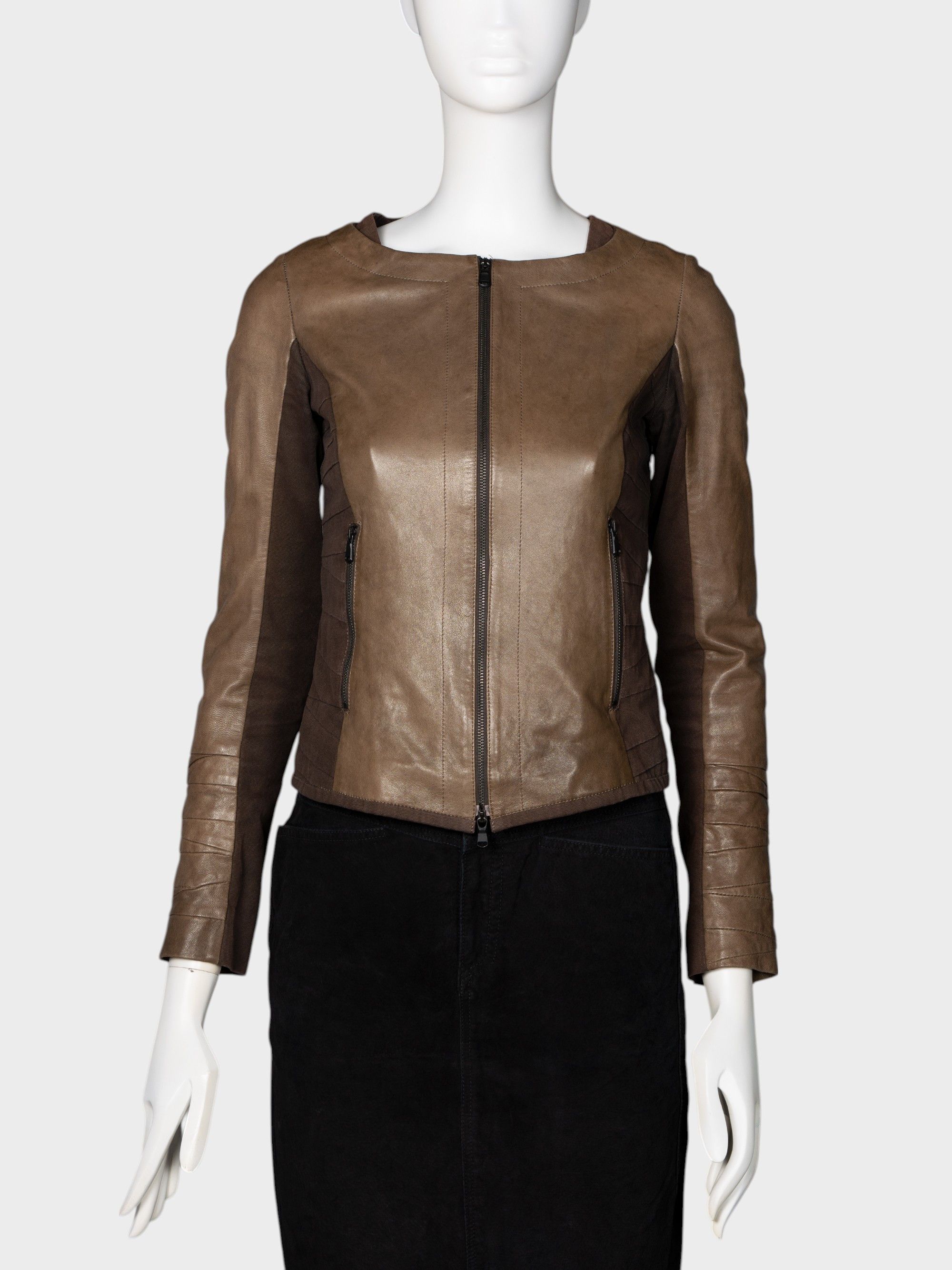 Other V.SP.... - women's moto leather jacket Size S / US 4 / IT 40 - 1 Thumbnail