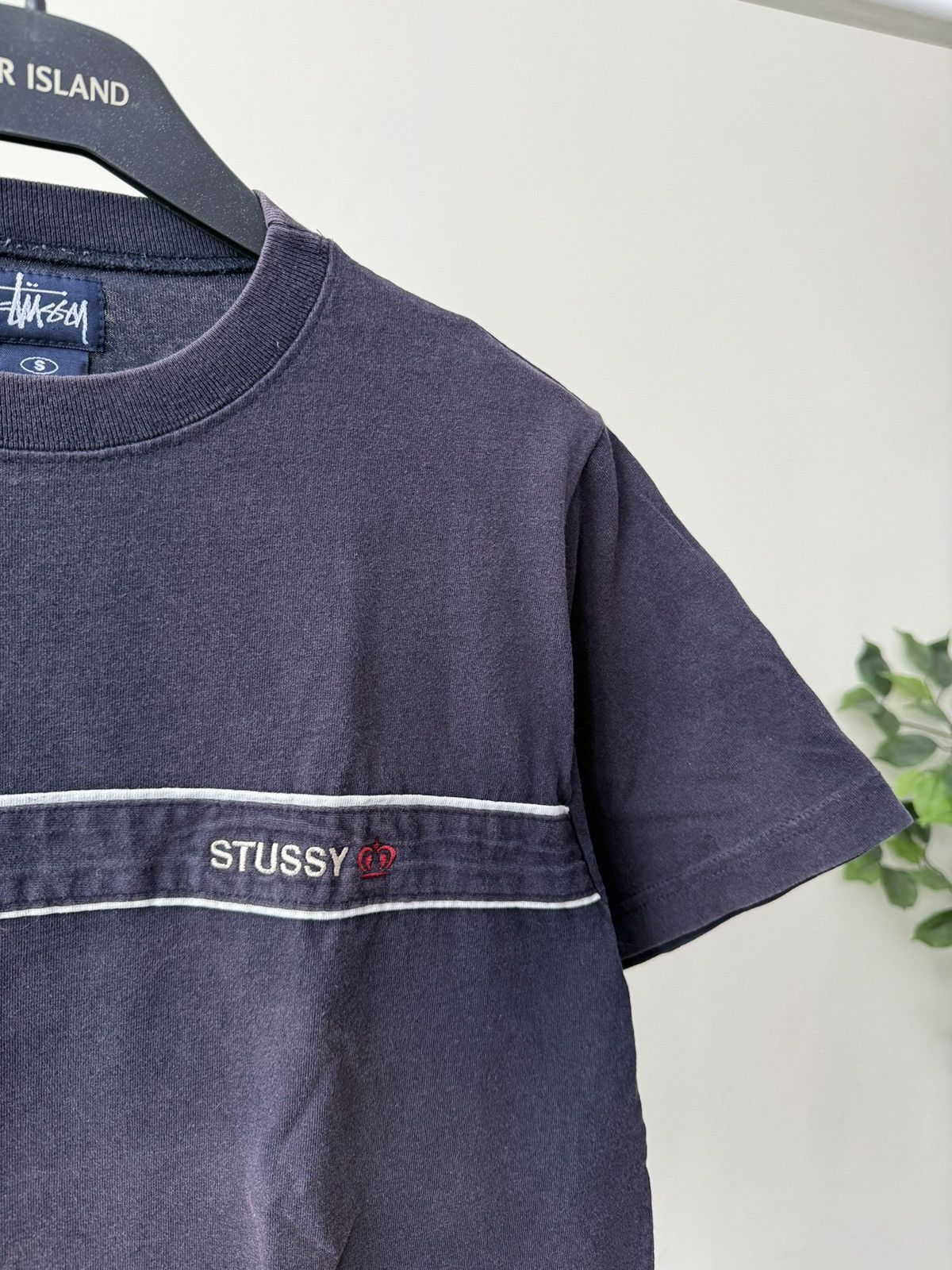 Stussy Vintage Stussy Embroidered Logo T-Shirt made in USA Size US S / EU 44-46 / 1 - 4 Thumbnail
