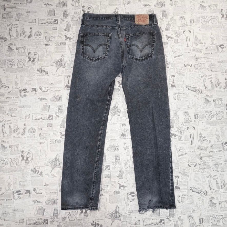 Levi's 34x32 - Vintage Y2K Levis 501 denim fade 00s essential pants Size US 34 / EU 50 - 1 Thumbnail