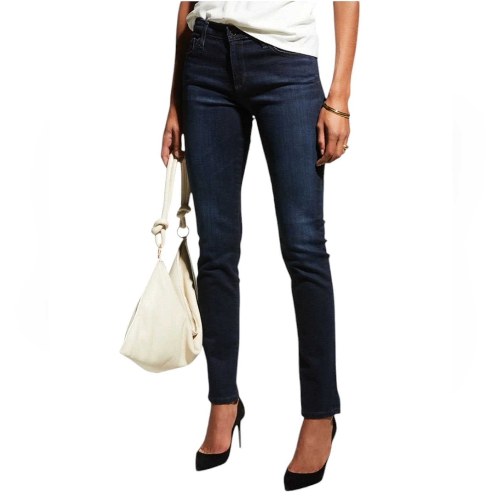 AG Adriano Goldschmied AG Denim Adriano Goldschmied Prima Cigarette Leg Jeans 27 Size 27" / US 4 / IT 40 - 4 Thumbnail