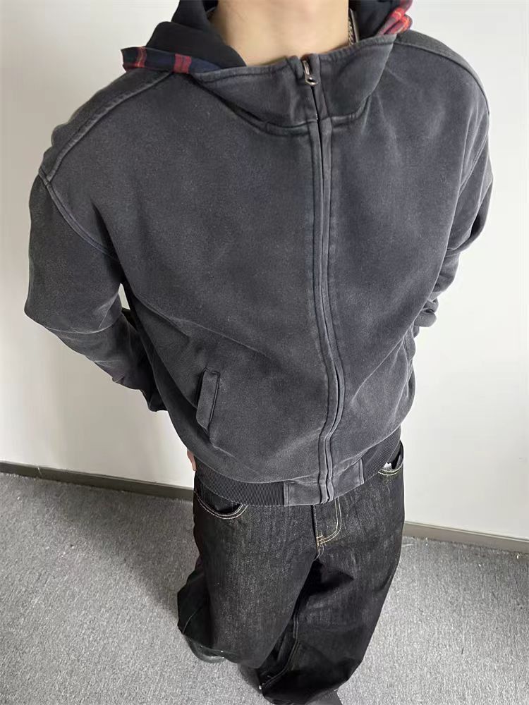 Japanese Brand × Vintage High Street Hip Hop Patchwork Hoodie Jacket Size US M / EU 48-50 / 2 - 3 Thumbnail