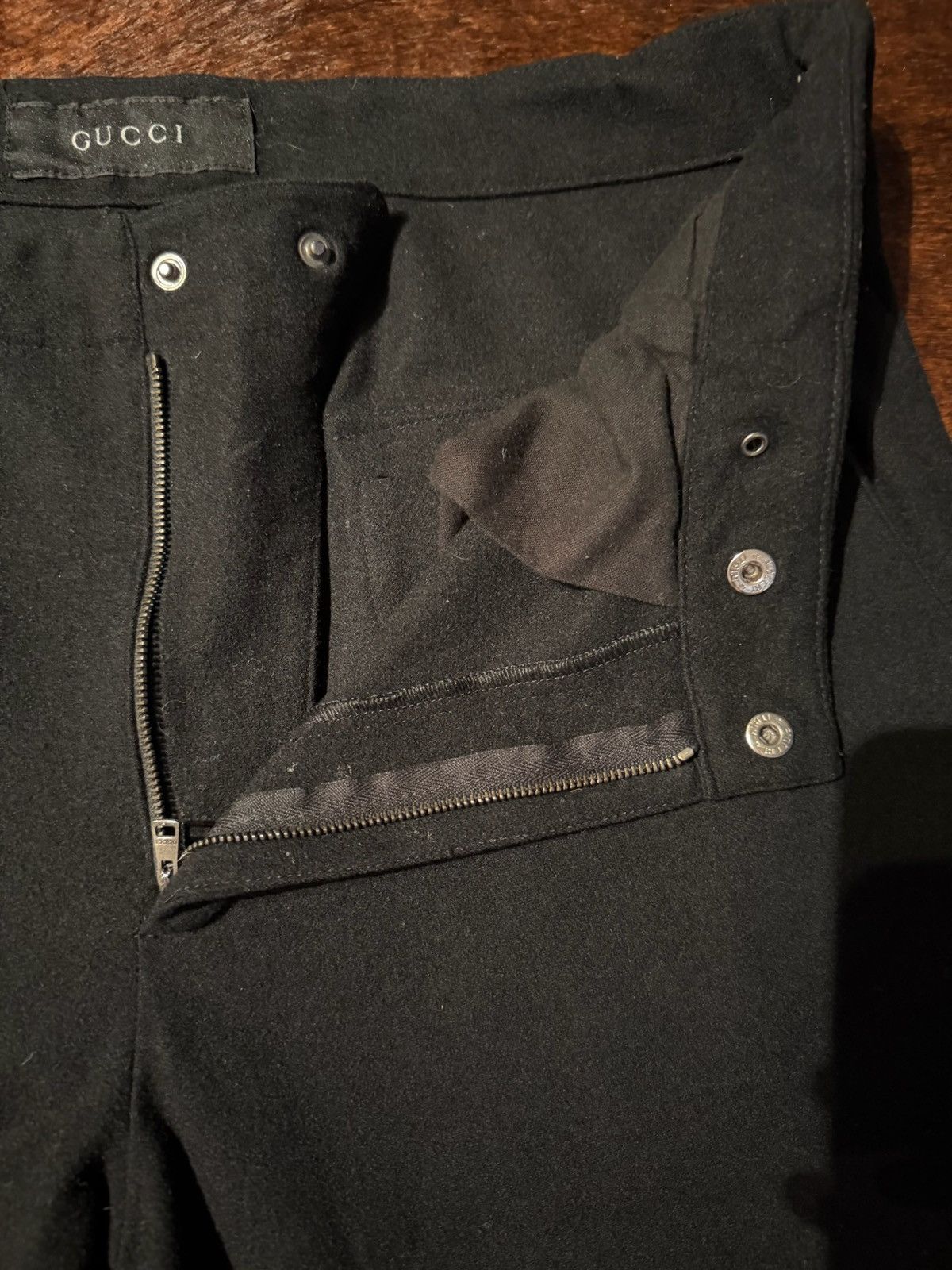 Gucci Tom ford flared wool trouser Size US 34 / EU 50 - 8 Thumbnail