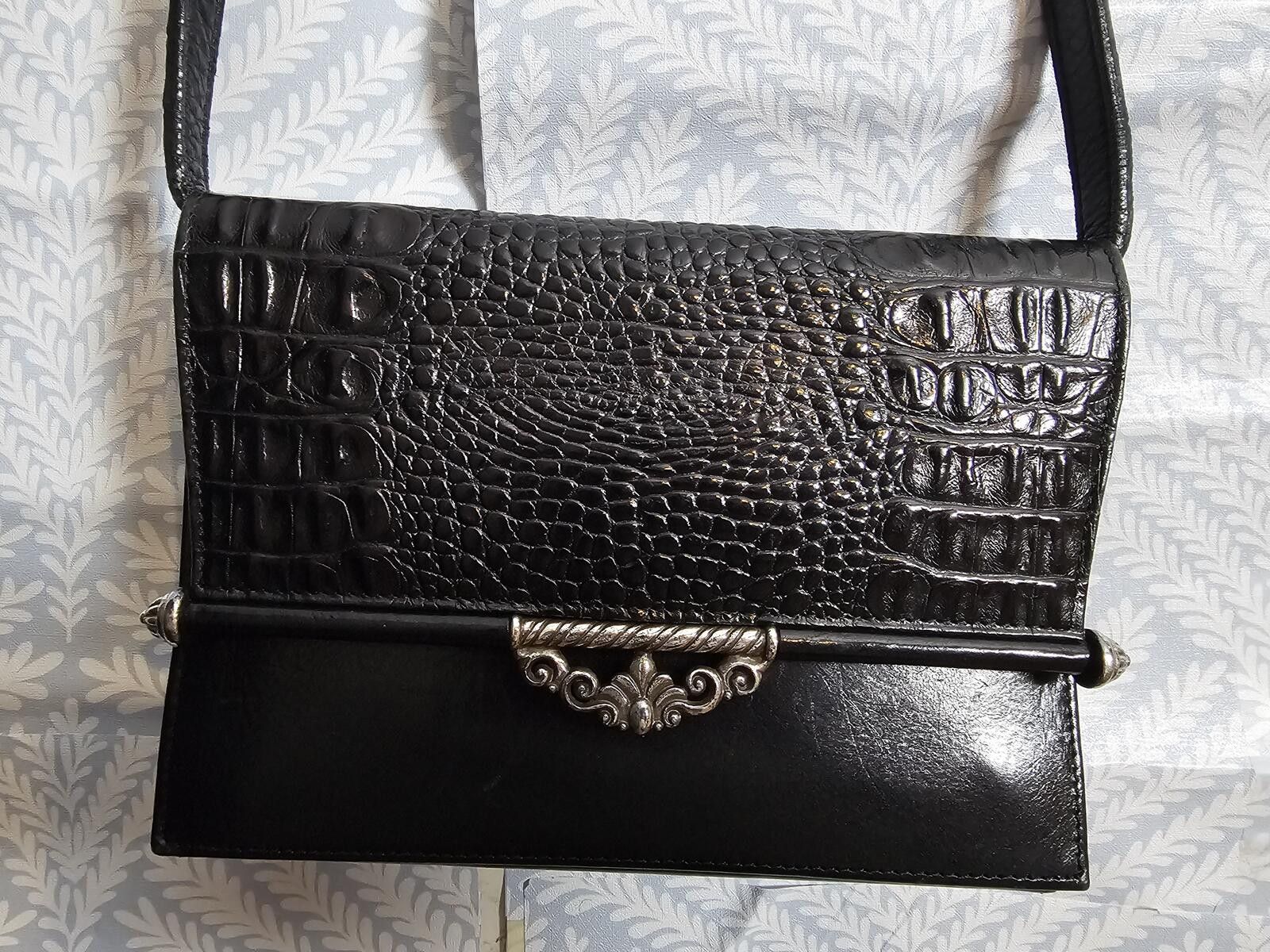 Brighton Brighton Purse Black Womens Medium Leather Size ONE SIZE - 1 Thumbnail