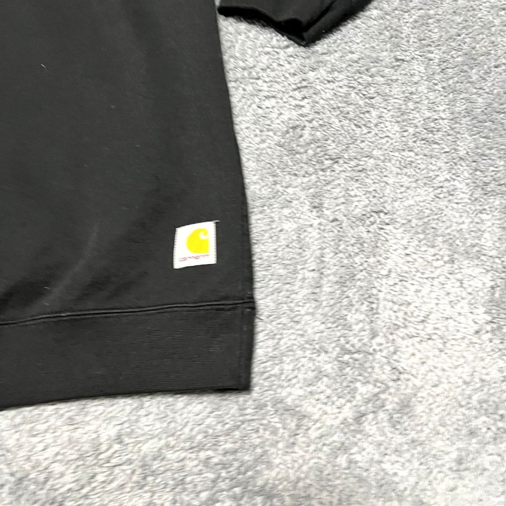Carhartt Carhartt Shirt Mens L Black Sweatshirt Loose Crewneck Company Logo Size US L / EU 52-54 / 3 - 2 Thumbnail