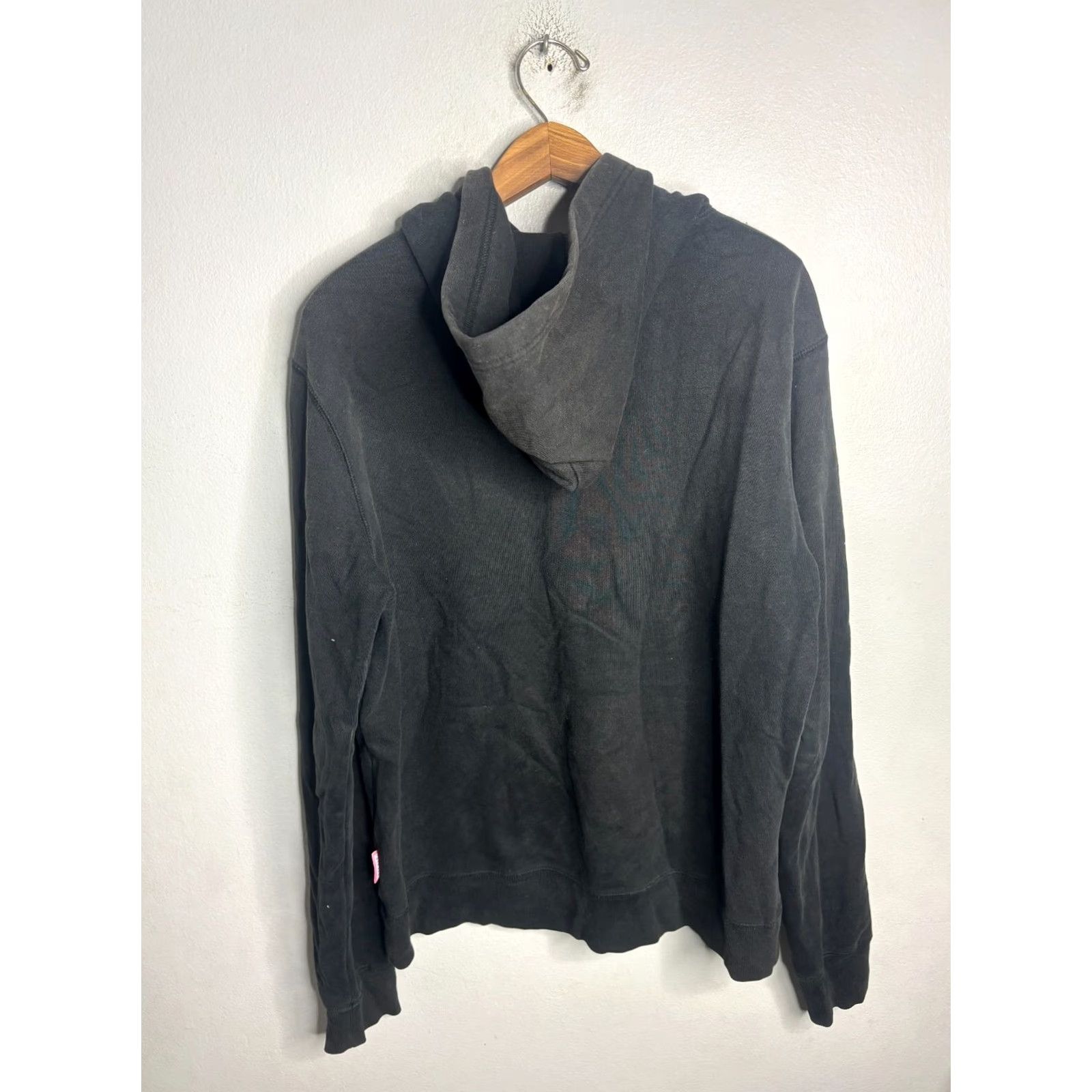 Vintage VINTAGE Ice Cream Hoodie Mens M Black Blue Pullover Hooded Kangaroo Pouch 100% Cotton Logo Cars 90s? (adjusted) Size US M / EU 48-50 / 2 - 5 Thumbnail