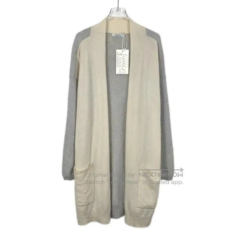 Max Mara MaxMara Color Block Cashmere Cardigan . Size S / US 4 / IT 40 - 1 Thumbnail