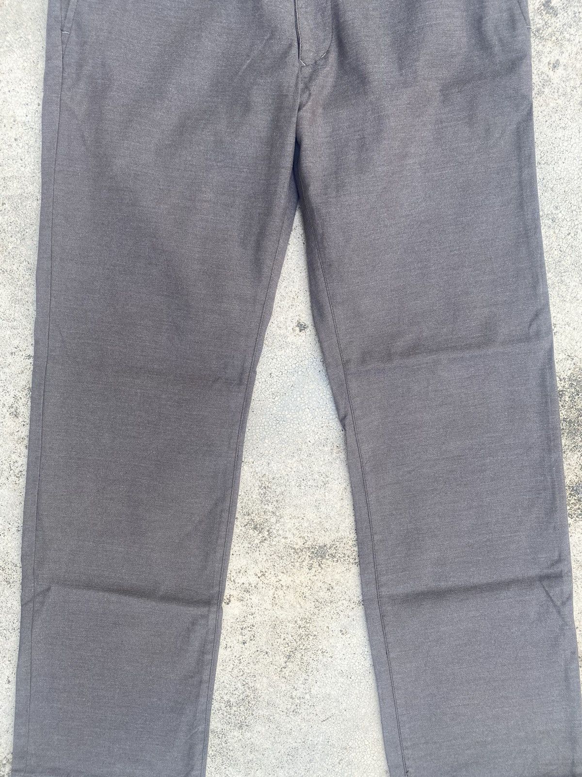 Designer × Japanese Brand × Yohji Yamamoto Ined Yohji Yamamoto Straight Cut Casual Pants Size US 30 / EU 46 - 8 Thumbnail