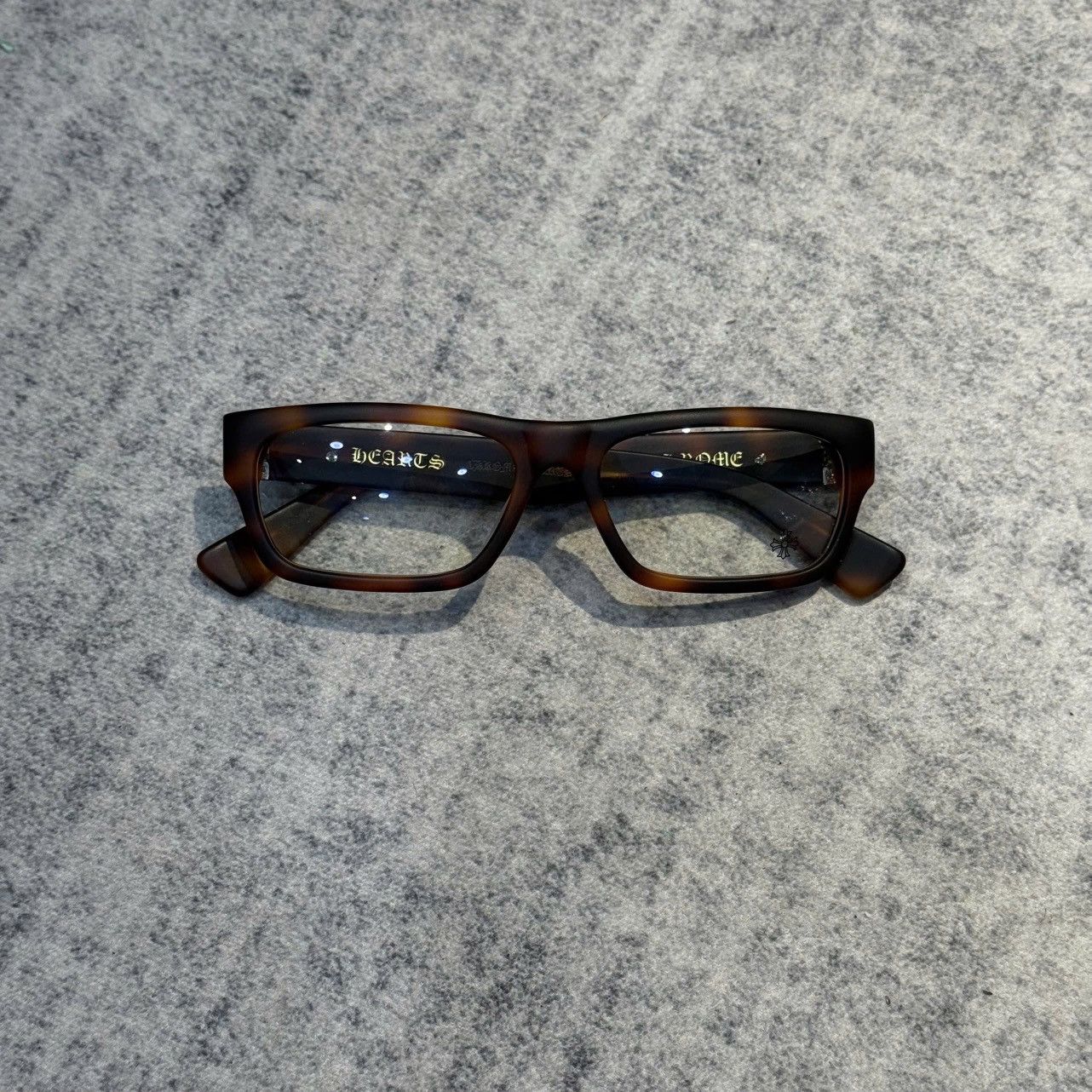 Chrome Hearts CHROME HEARTS INFLATABLE DATE-A MATTE BUTTERSCOTCH TORTOISE Size ONE SIZE - 7 Thumbnail