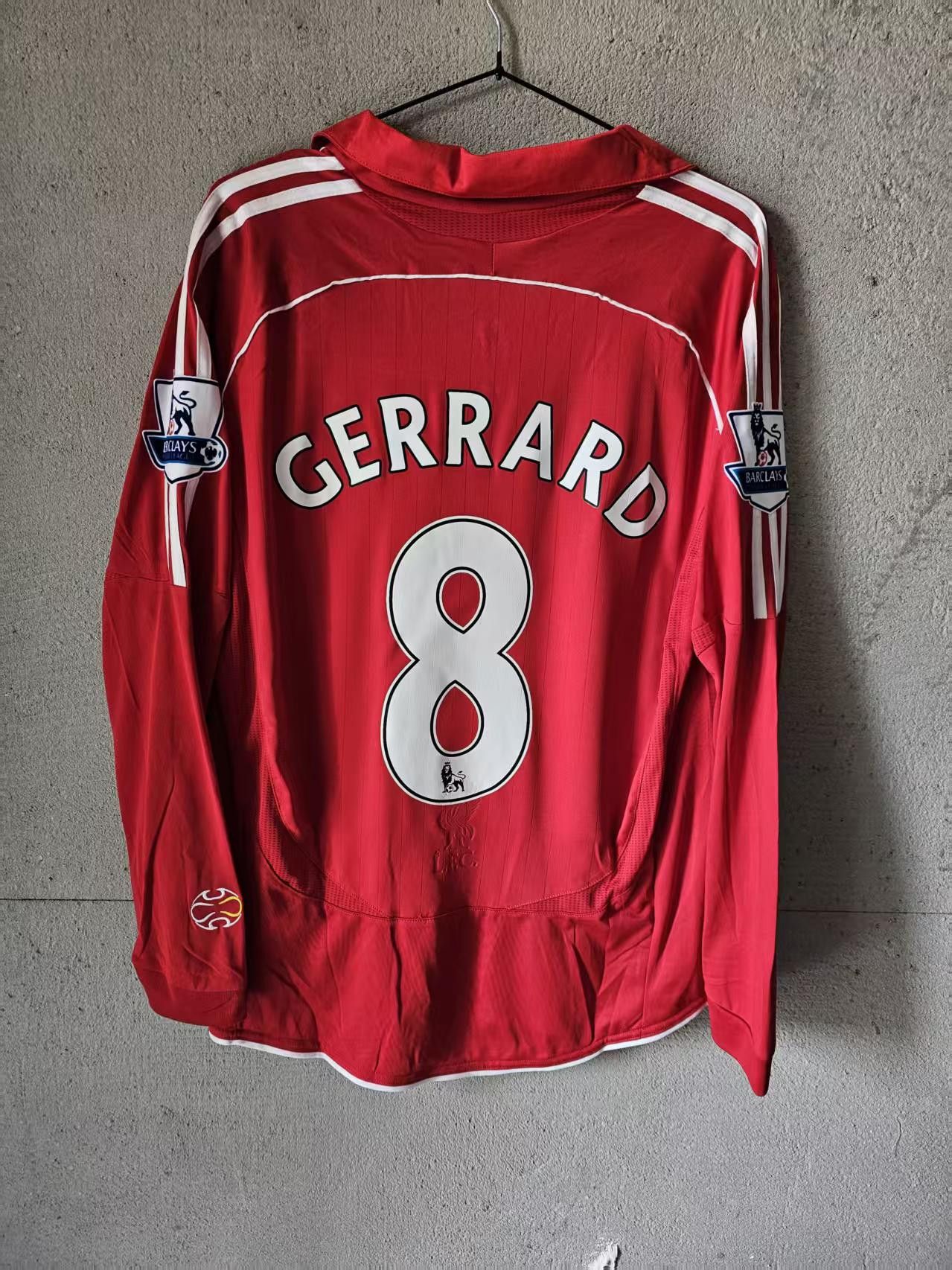 Other 2006 2008 Liverpool 8 Steven Gerrard Jersey Longsleeve Size US L / EU 52-54 / 3 - 1 Thumbnail