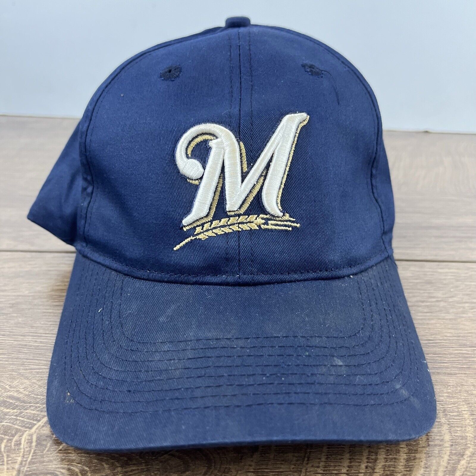 Other Milwaukee Brewers Baseball Hat Blue Cap Adjustable Blue Adul Size ONE SIZE - 4 Thumbnail