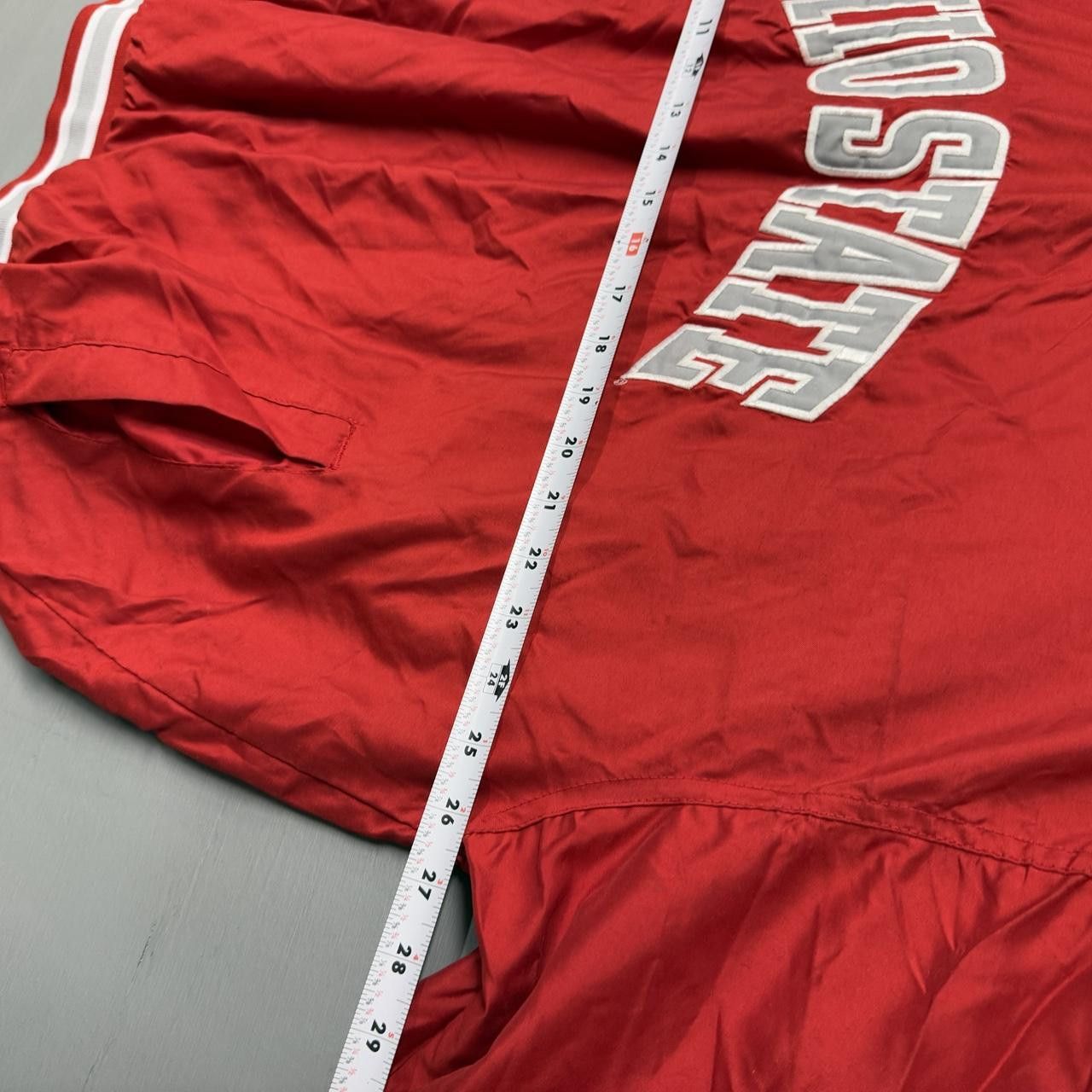 Reebok Vintage Ohio State Reebok Windbreaker Jacket XL Size US XL / EU 56 / 4 - 7 Thumbnail