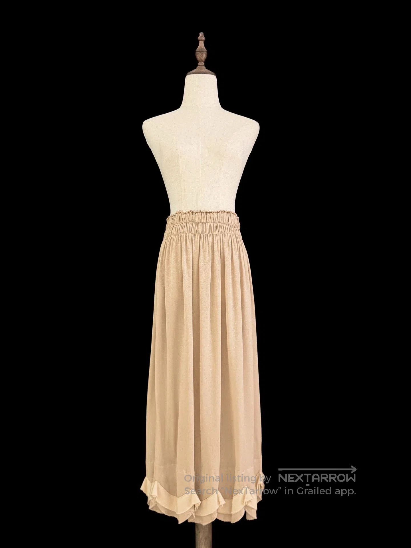 Comme des Garcons Comme des Garçons Silk Petal Hem Skirt. Size 33" - 6 Thumbnail