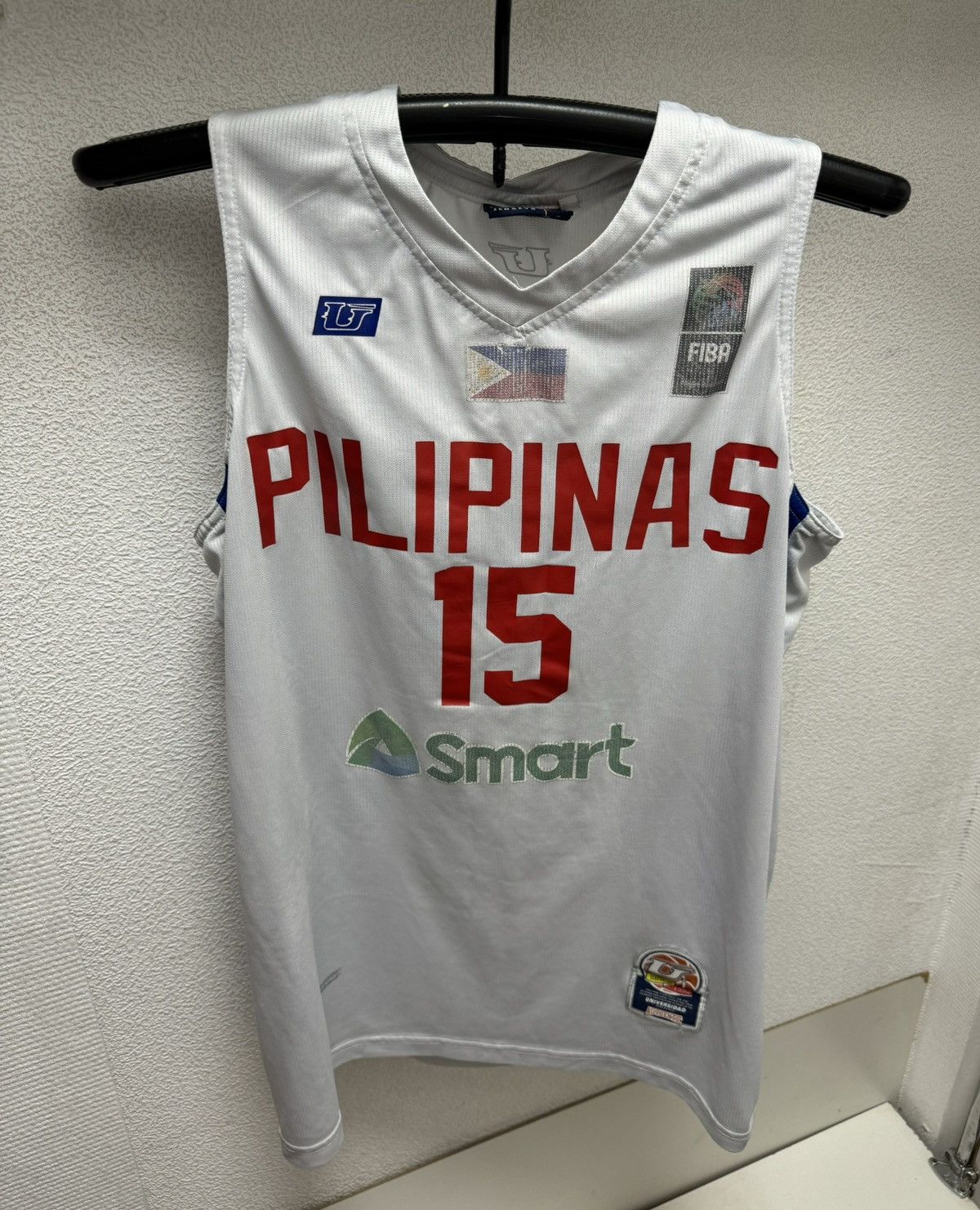 NBA Pilipinas fajardo 15 jersey fiba m-l sz nba basketball vntg Size US L / EU 52-54 / 3 - 1 Thumbnail