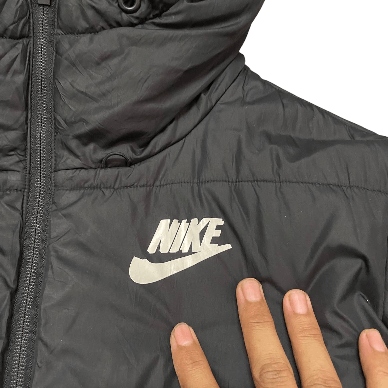 Nike Nike Puffer Hooded Jacket Black Size US S / EU 44-46 / 1 - 5 Thumbnail