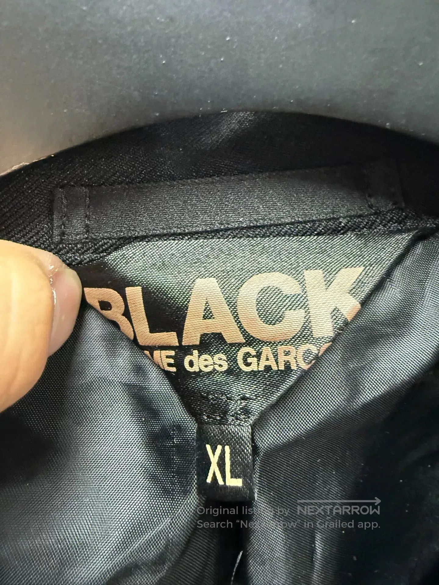 Comme des Garcons Black comme des garcons black silk coat. Size US XL / EU 56 / 4 - 7 Thumbnail