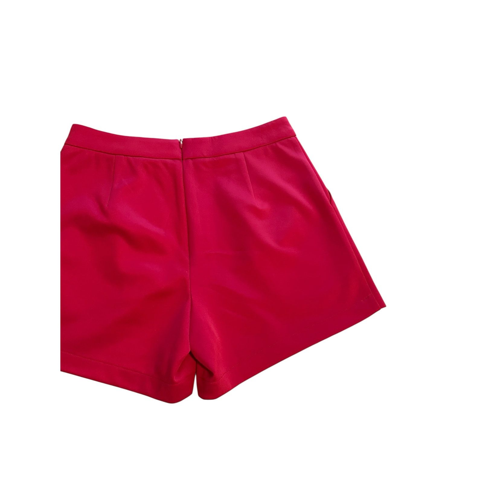 Other Ellison Hot Pink Pleated Pocketed High Rise Classy Shorts Size 28" / US 6 / IT 42 - 7 Thumbnail