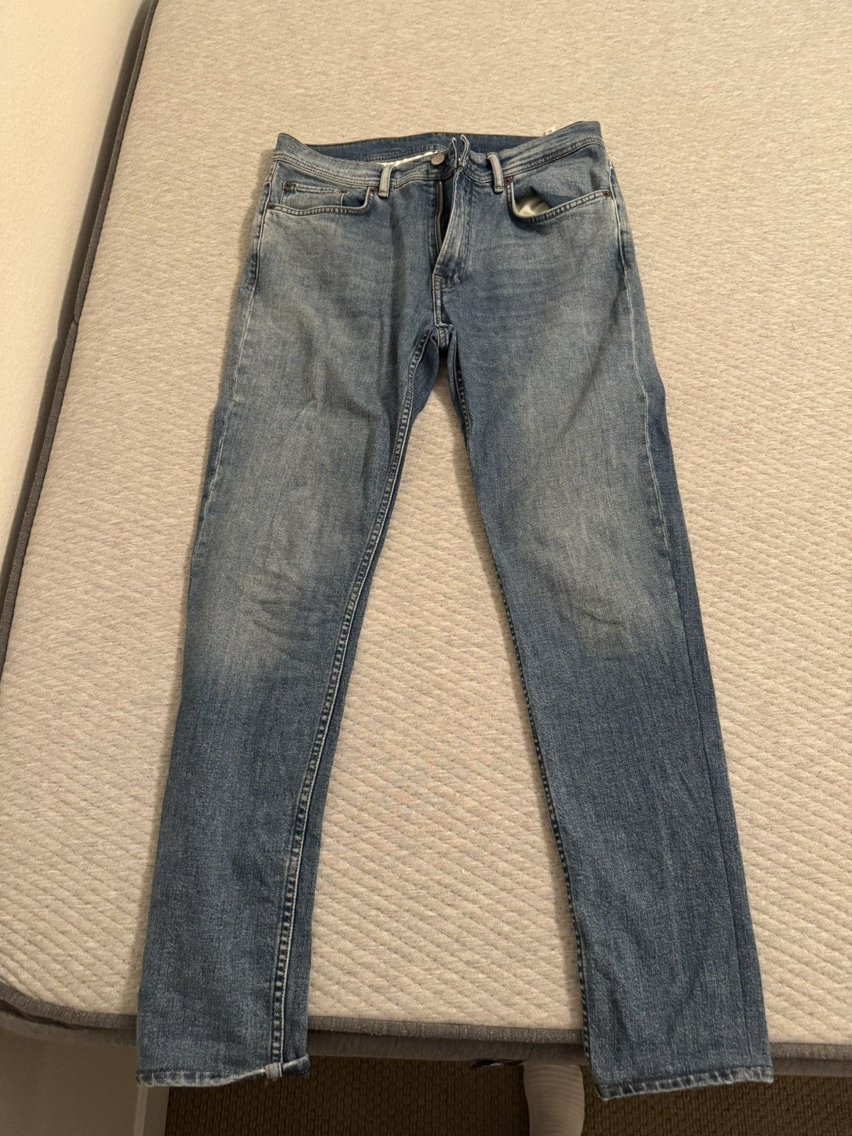 Acne Studios Acne Studios Blue Denim Size US 33 - 1 Thumbnail