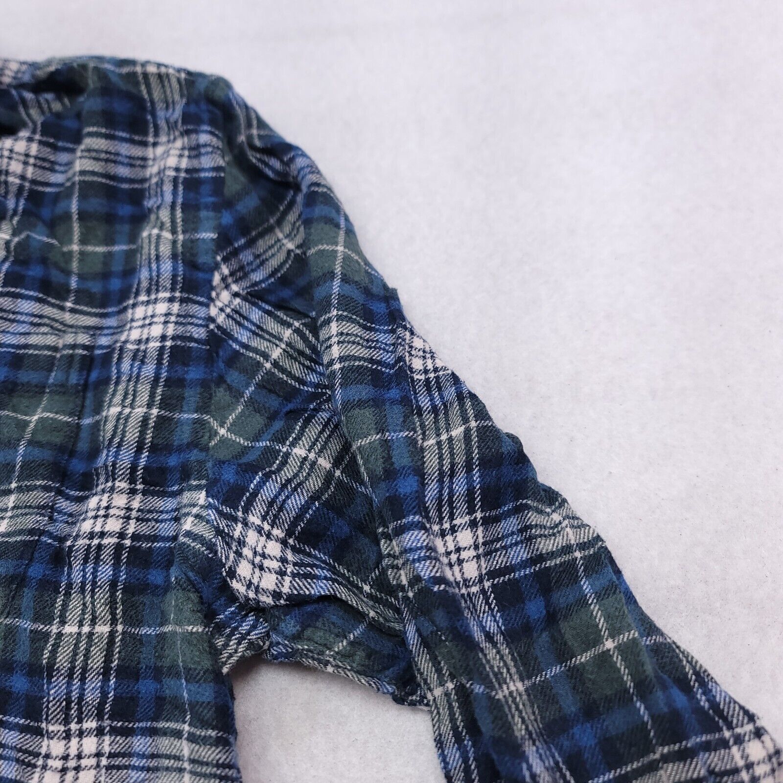 Croft & Barrow Croft & Barrow Tartan Flannel Shirt Mens Size Small S Blue Size US S / EU 44-46 / 1 - 5 Thumbnail