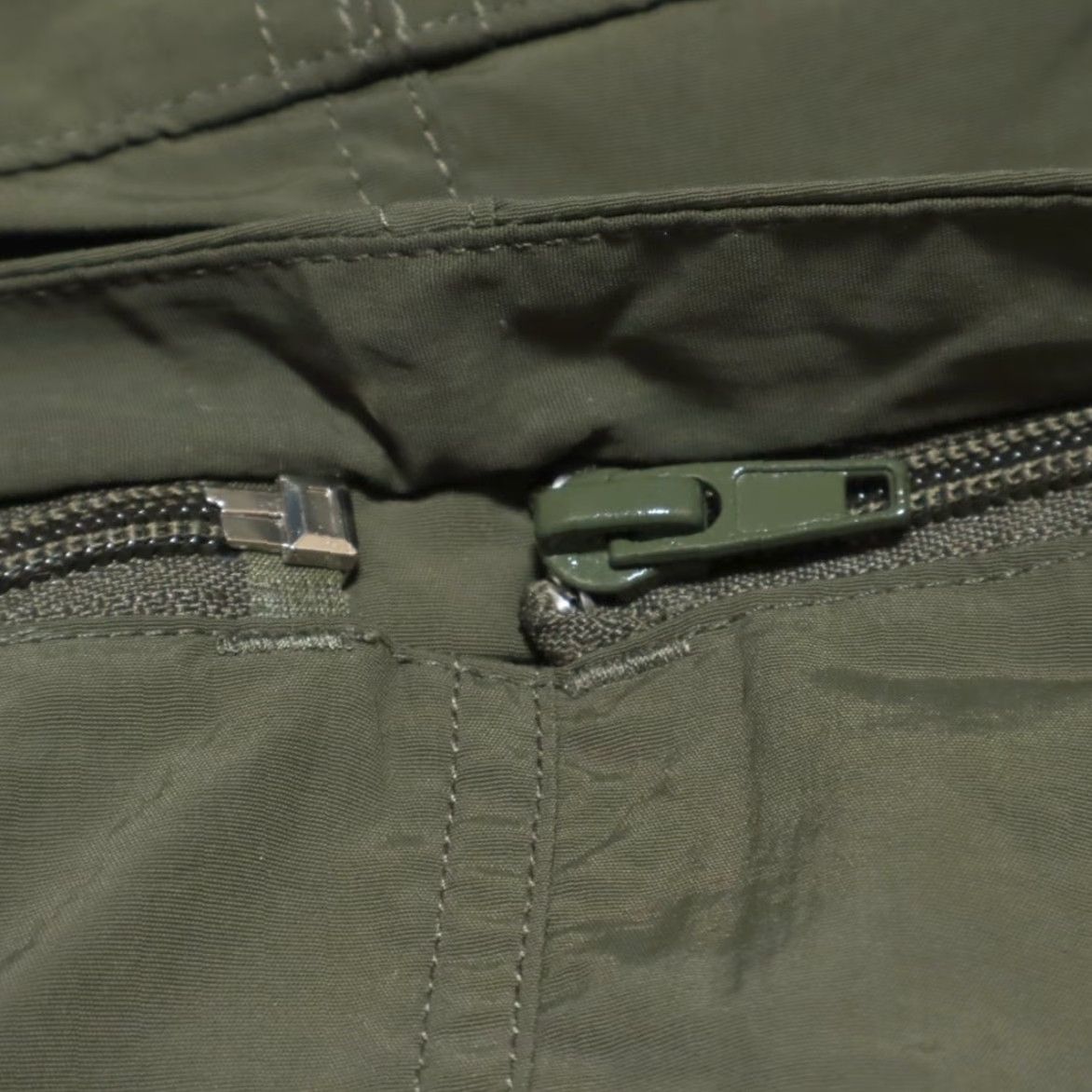 Vintage Cabelas Convert Nylon Shell Cargo Pants Green Men's M Size US 31 - 7 Thumbnail