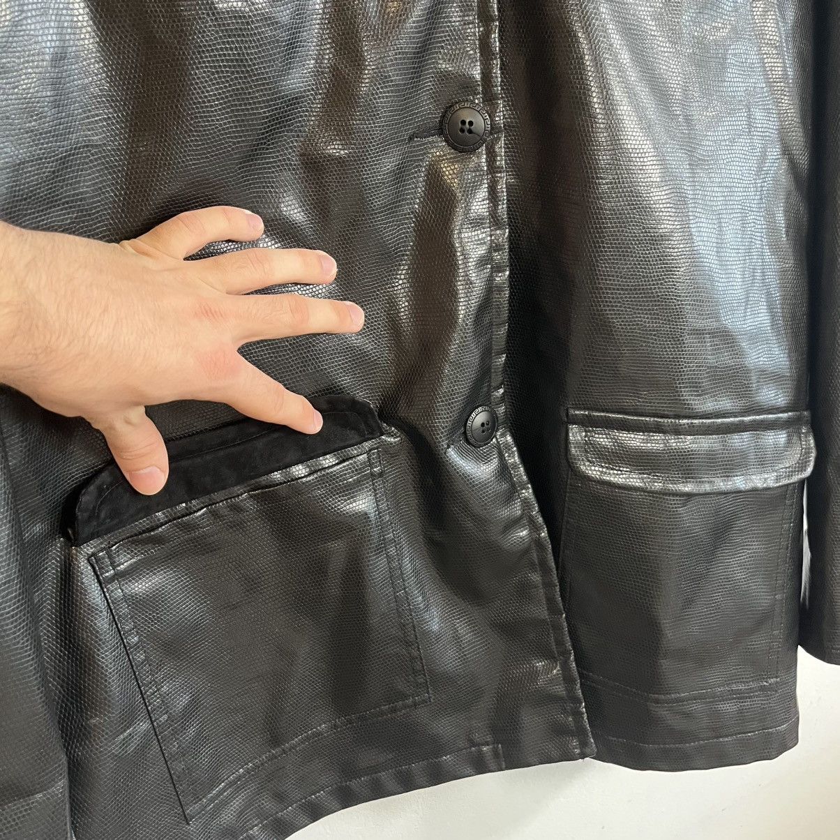 Versace Jeans Couture RARE Vintage Versace Jeans Couture Black Jacket Luxury M Size US M / EU 48-50 / 2 - 7 Thumbnail