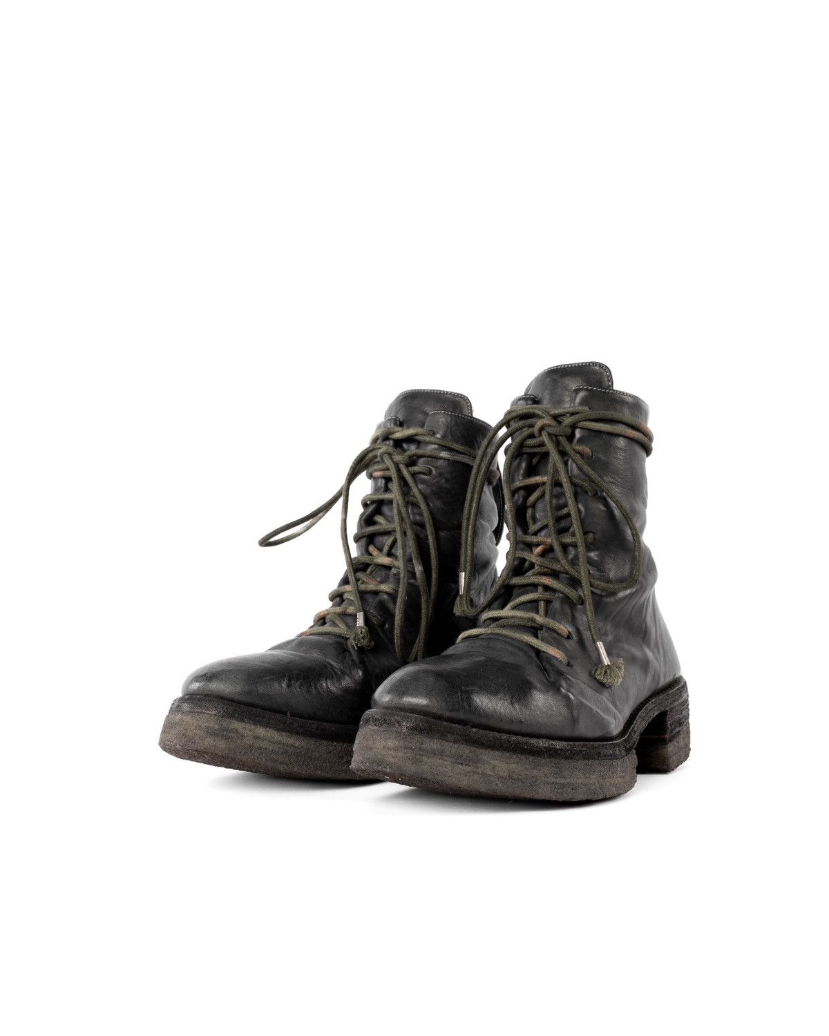 Carol Christian Poell Carol Christian Poell Paper Dart Combat Boots Size US 11 / EU 44 - 4 Thumbnail