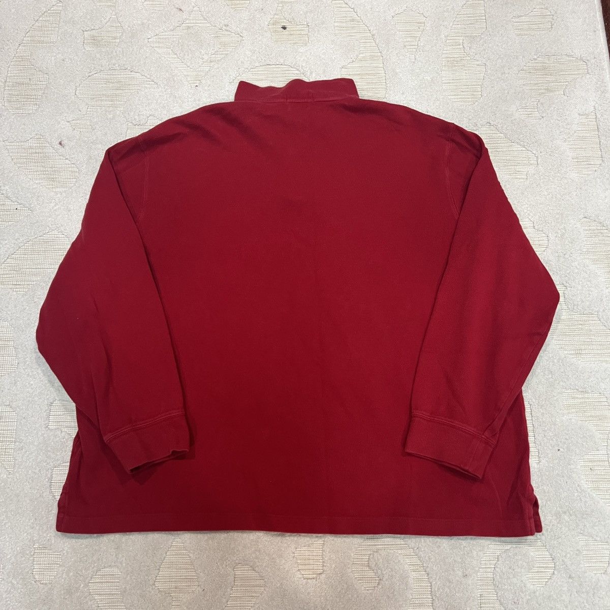 Polo Ralph Lauren Polo Ralph Lauren Red Quarter Zip Size US XXL / EU 58 / 5 - 3 Thumbnail