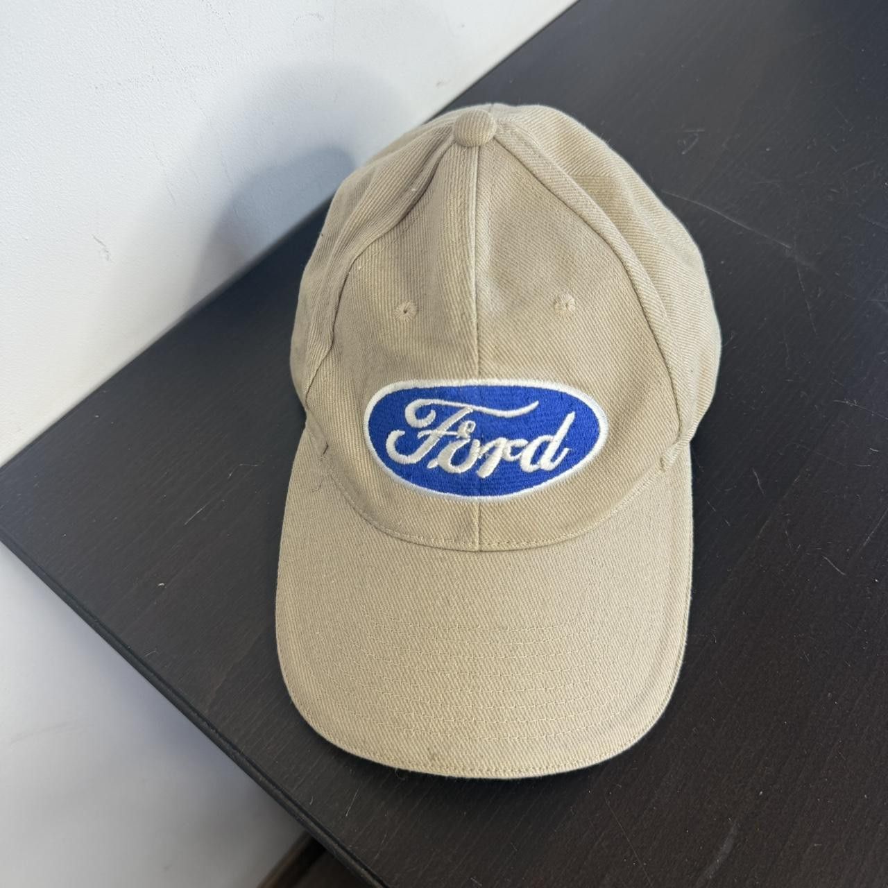 Vintage Ford Beige Basabell Cap Vintage 90s Size ONE SIZE - 2 Thumbnail
