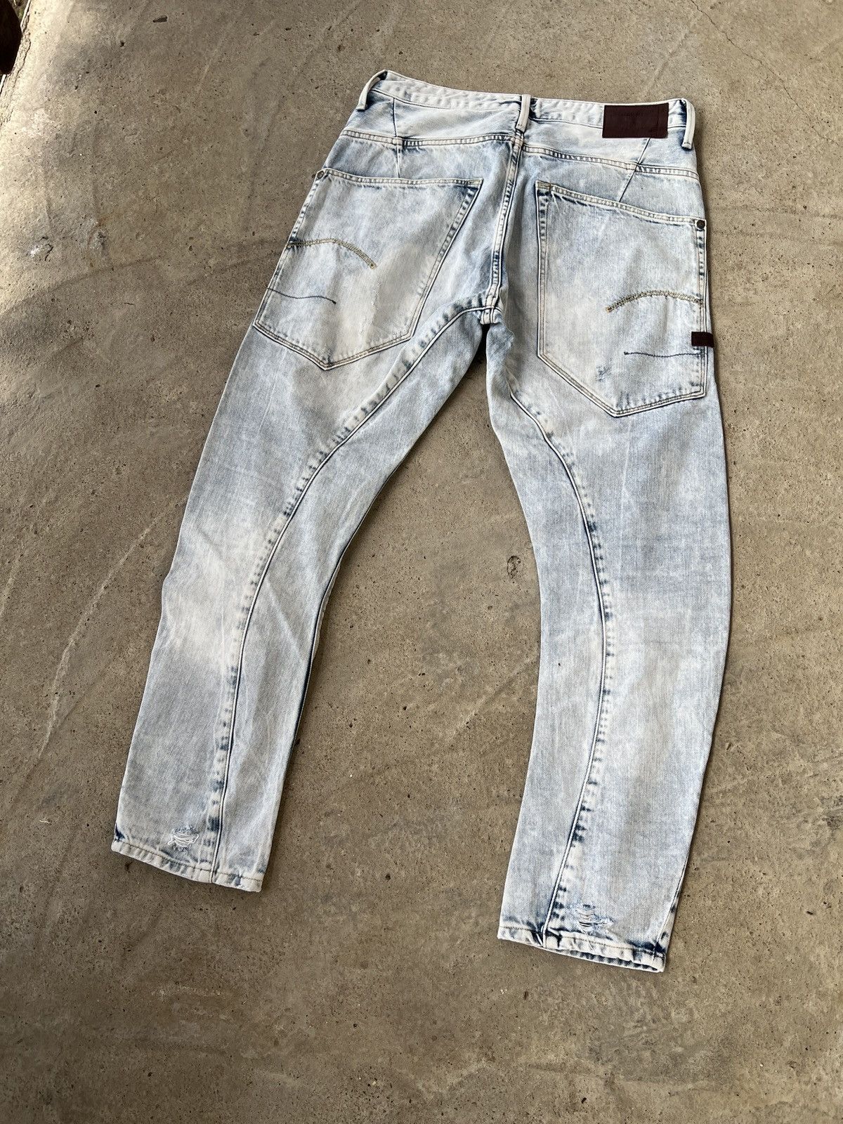 G-Star G-Star Raw Type C 3D Loose Tapered Jeans Size US 32 / EU 48 - 3 Thumbnail