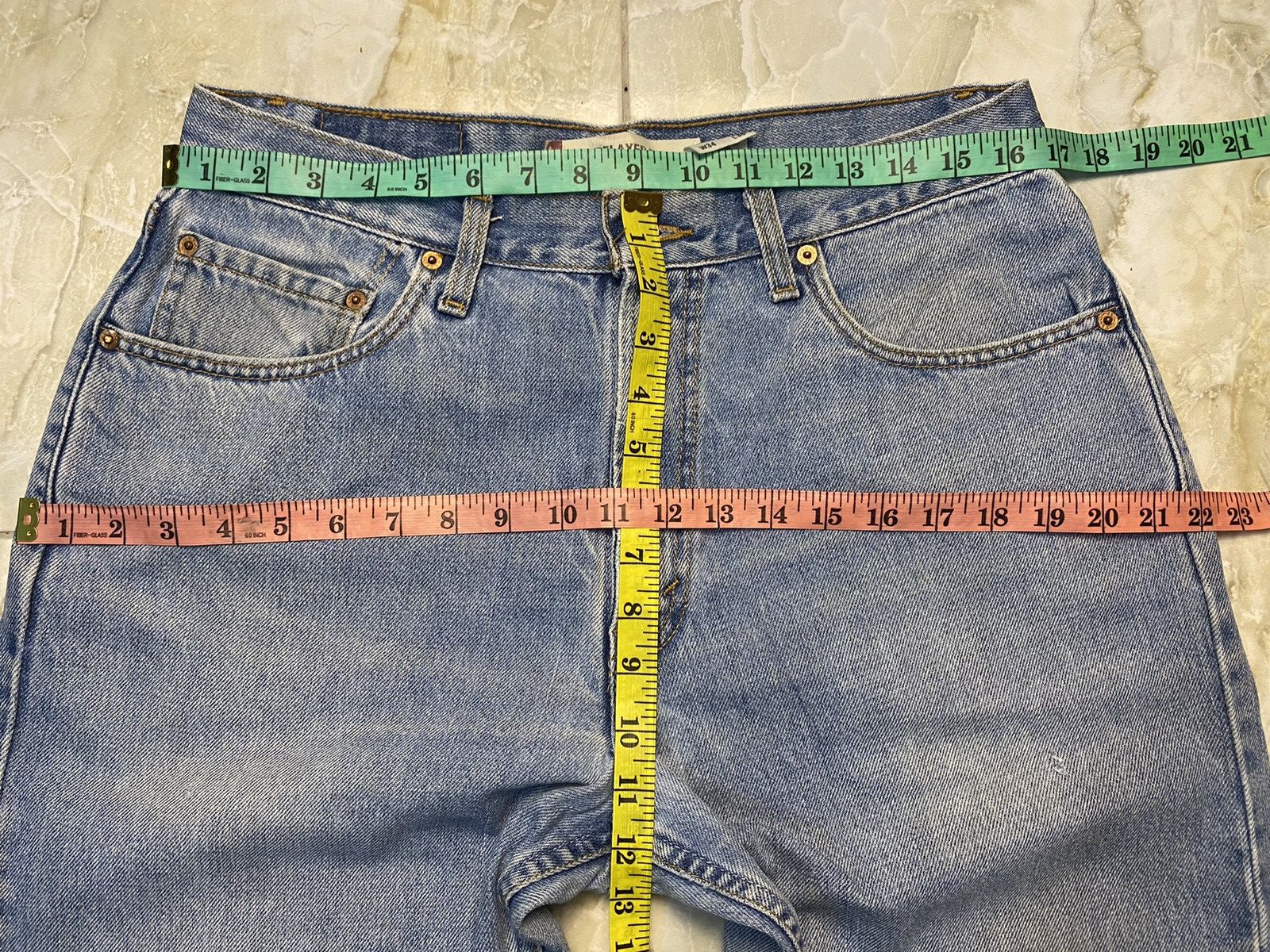 Levi's Vintage Levi’s 550 Relaxed Fit Blue Denim Pants single r Size US 34 / EU 50 - 3 Thumbnail