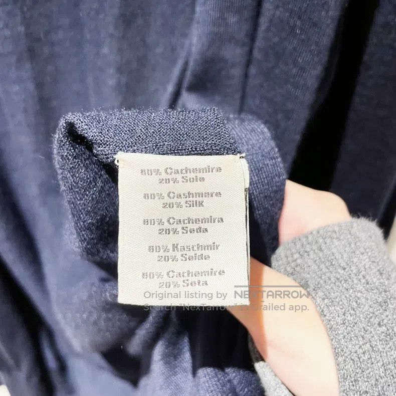 Hermes Hermes Cashmere zip-up knitted jacket Size M / US 6-8 / IT 42-44 - 3 Thumbnail