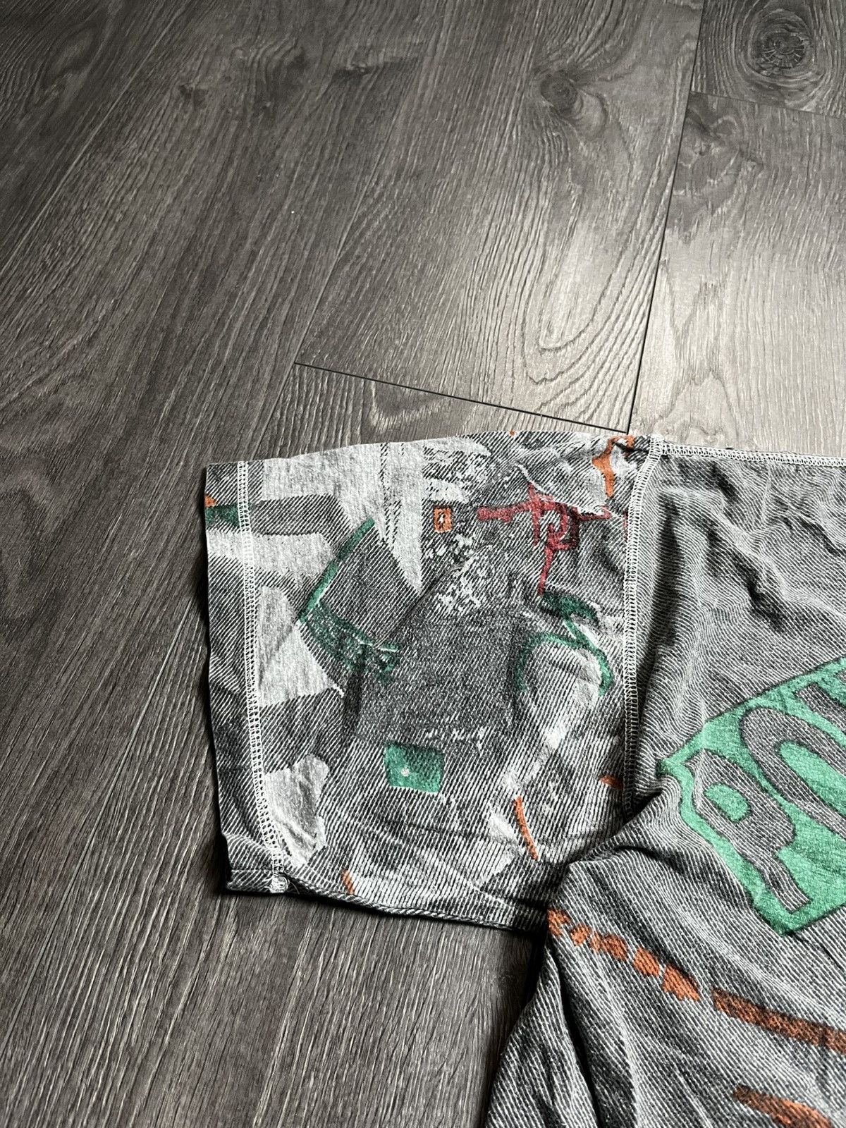 NBA Vintage 90s All Over Print Basketball T-Shirt "Power" Celtic Size US L / EU 52-54 / 3 - 4 Thumbnail