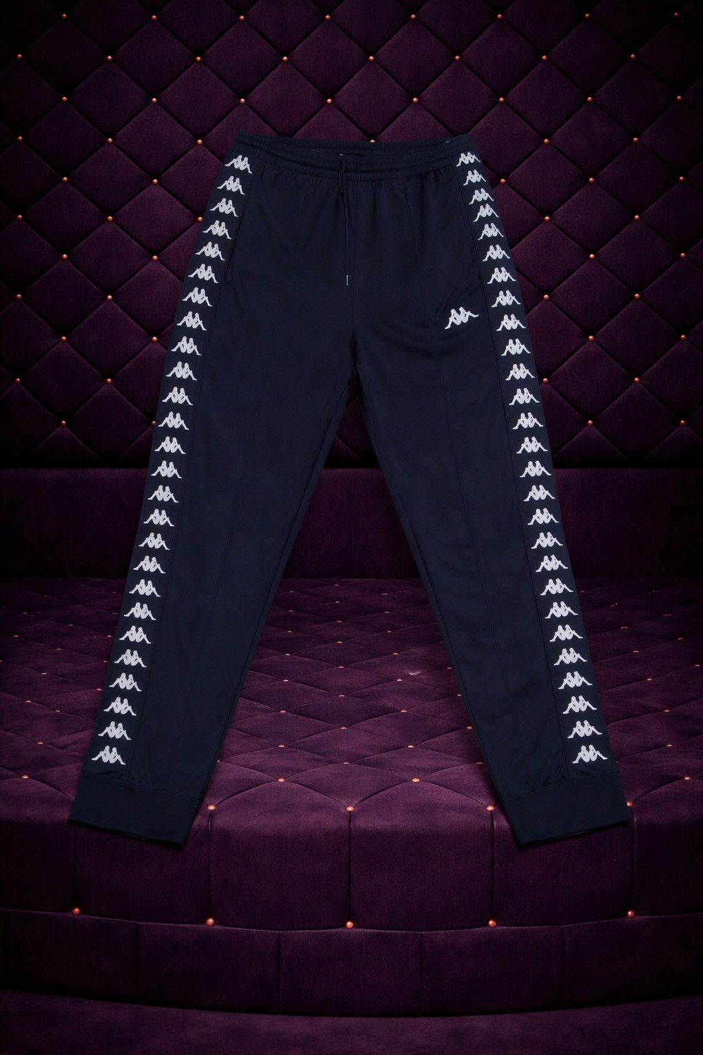 Kappa KAPPA 222 BANDA OMINI LOGO TAPE TRACK PANTS Size US 32 / EU 48 - 1 Preview