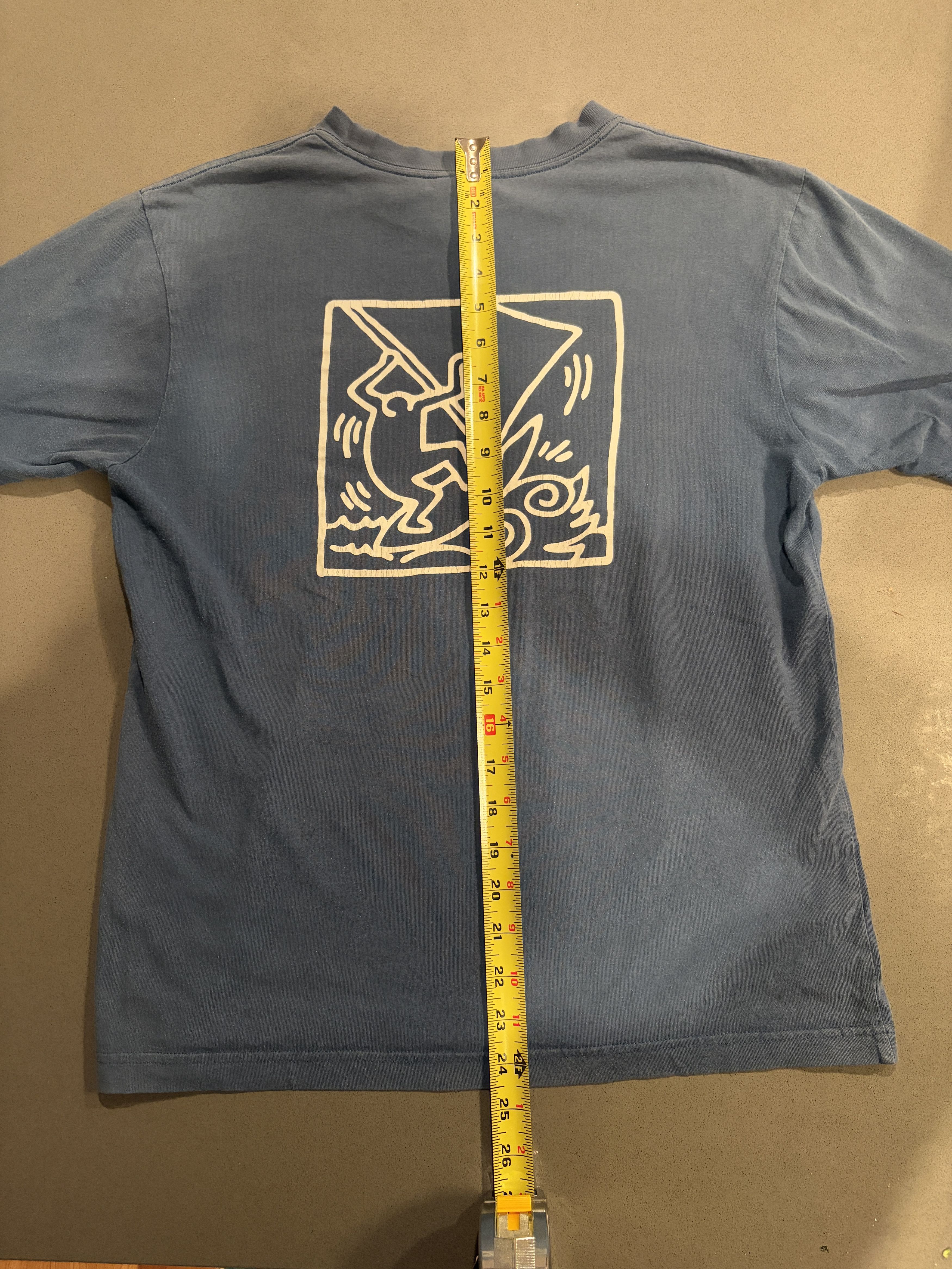 Keith Haring Vintage Keith Haring Sailing t-shirt Size US M / EU 48-50 / 2 - 5 Thumbnail