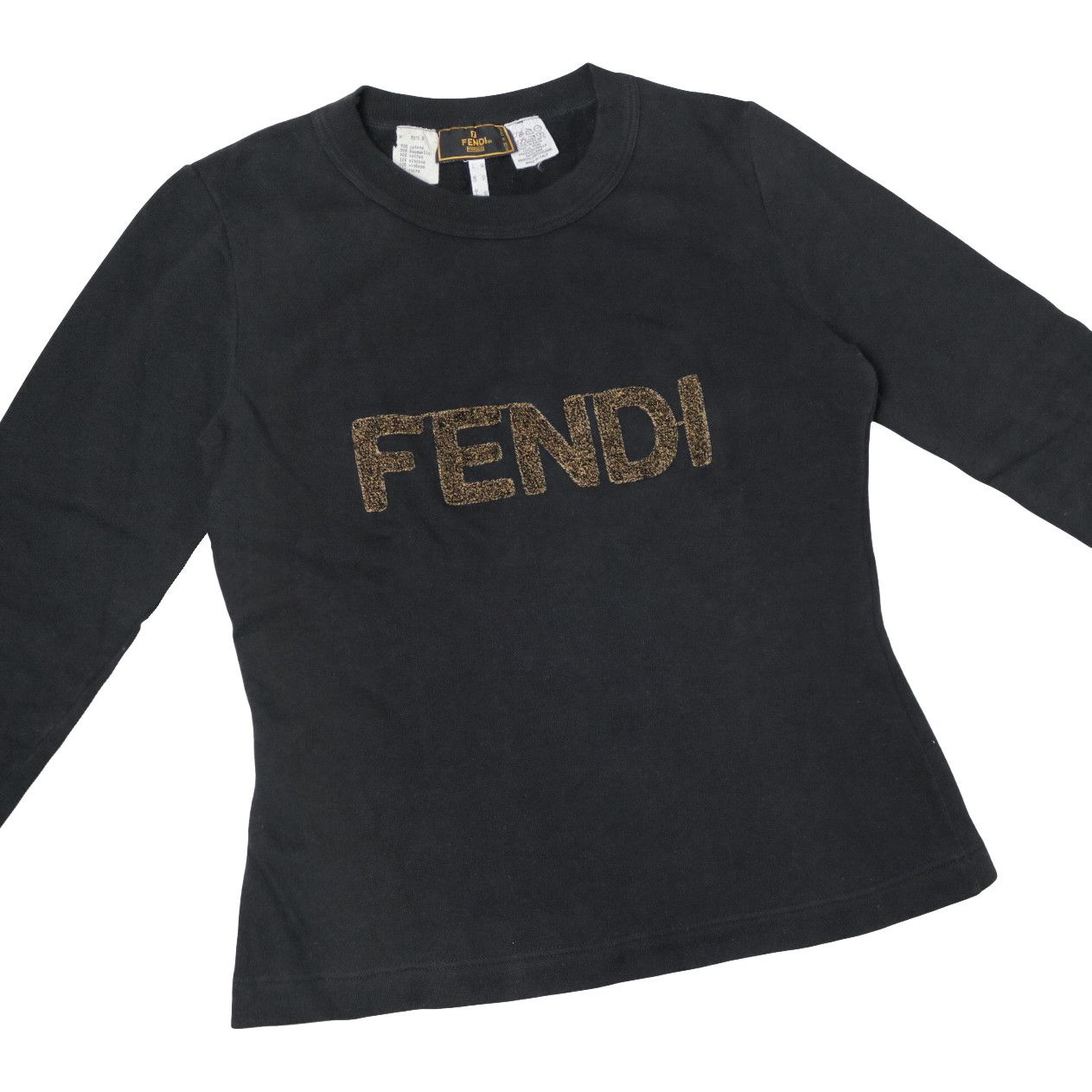 Fendi Fendi Embroidered Logo Sweatshirt Size S / US 4 / IT 40 - 1 Thumbnail