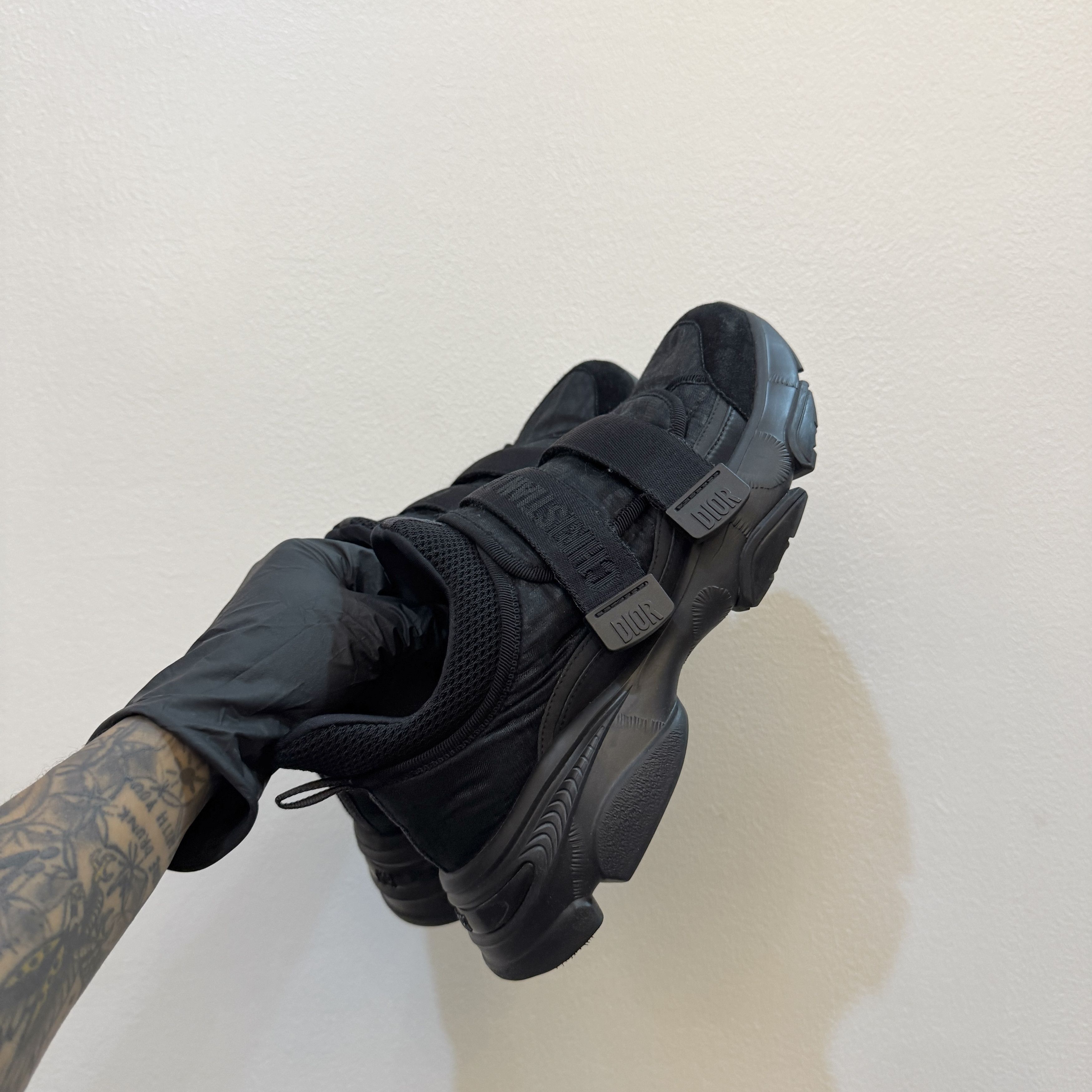 Christian Dior Monsieur Christian Dior Black Oblique Technical Fabric/suede D-Wander Size US 8 / IT 38 - 6 Thumbnail