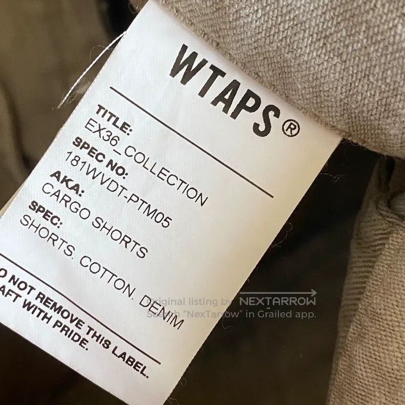 Wtaps Wtaps size 2 Batik wash heavy water wash military shorts Size US 40 / EU 56 - 7 Thumbnail