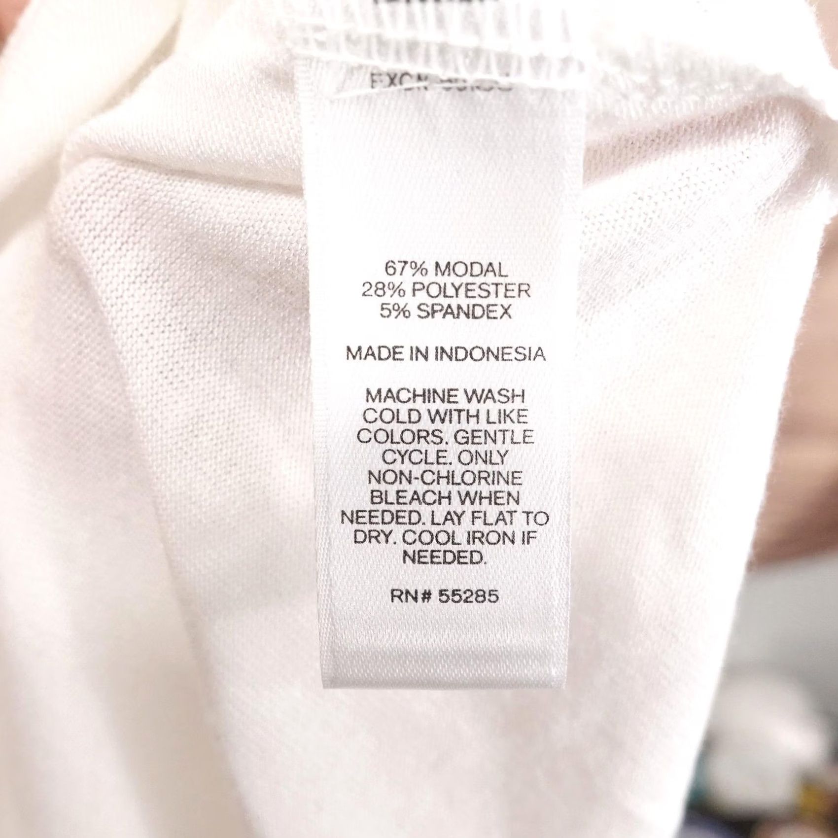 Express Express One Eleven Tank Womens XS White Tunic V-Neck Lightweight Jersey Size XS / US 0-2 / IT 36-38 - 6 Thumbnail