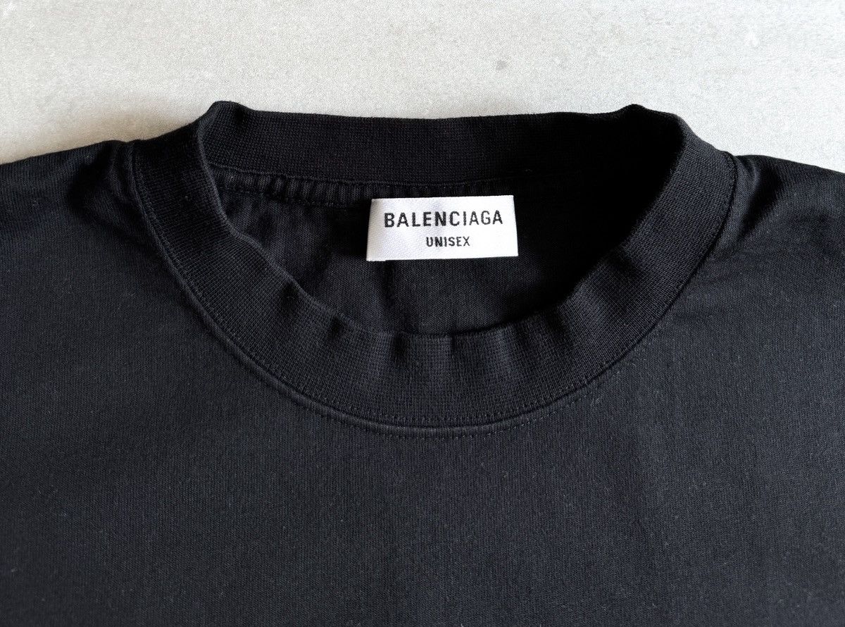 Balenciaga Balenciaga crystals sequence BB logo t-shirt black unisex Size S / US 4 / IT 40 - 3 Thumbnail