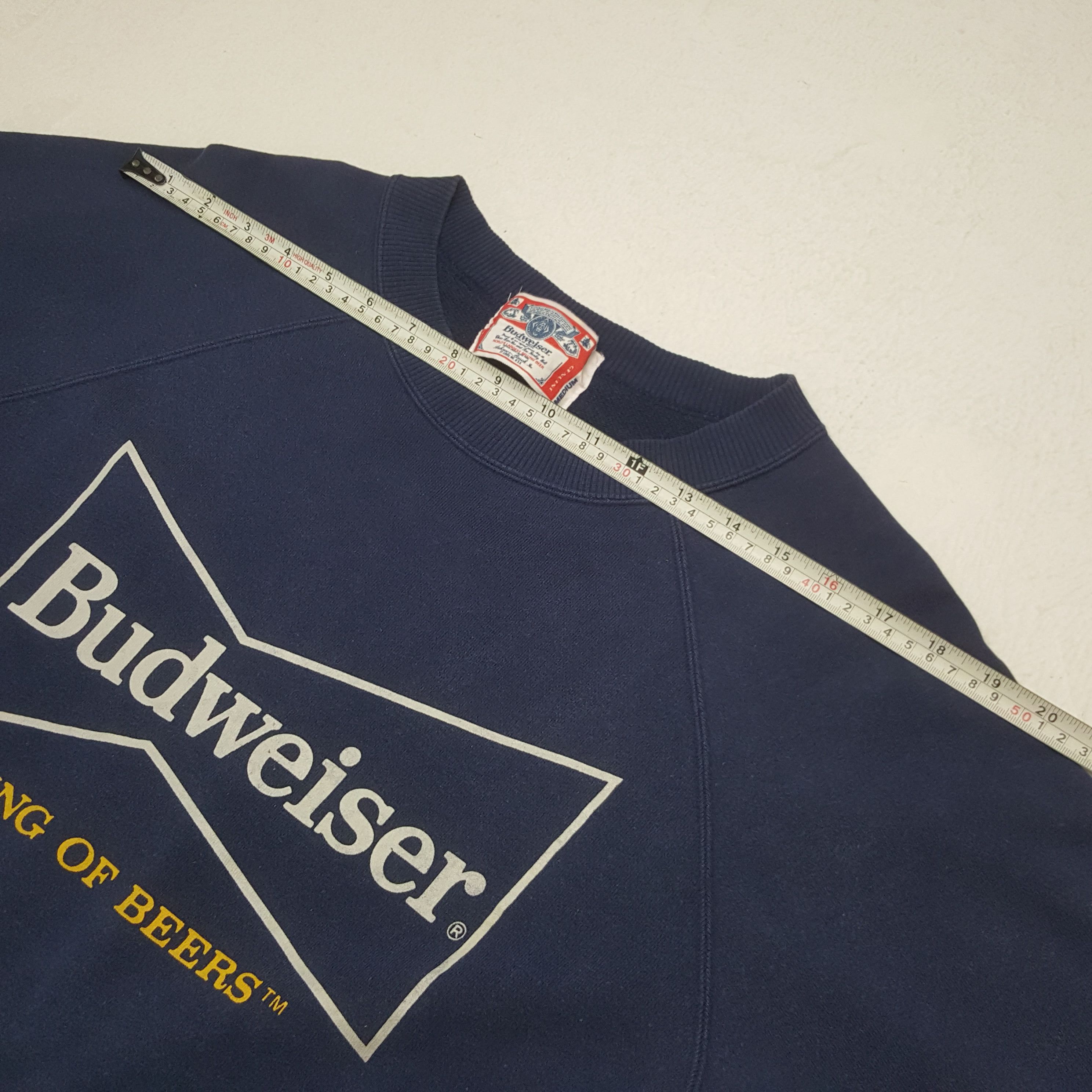Budweiser Vintage Budweiser King Of Beers Sweatshirt C290N29 Size US S / EU 44-46 / 1 - 5 Thumbnail