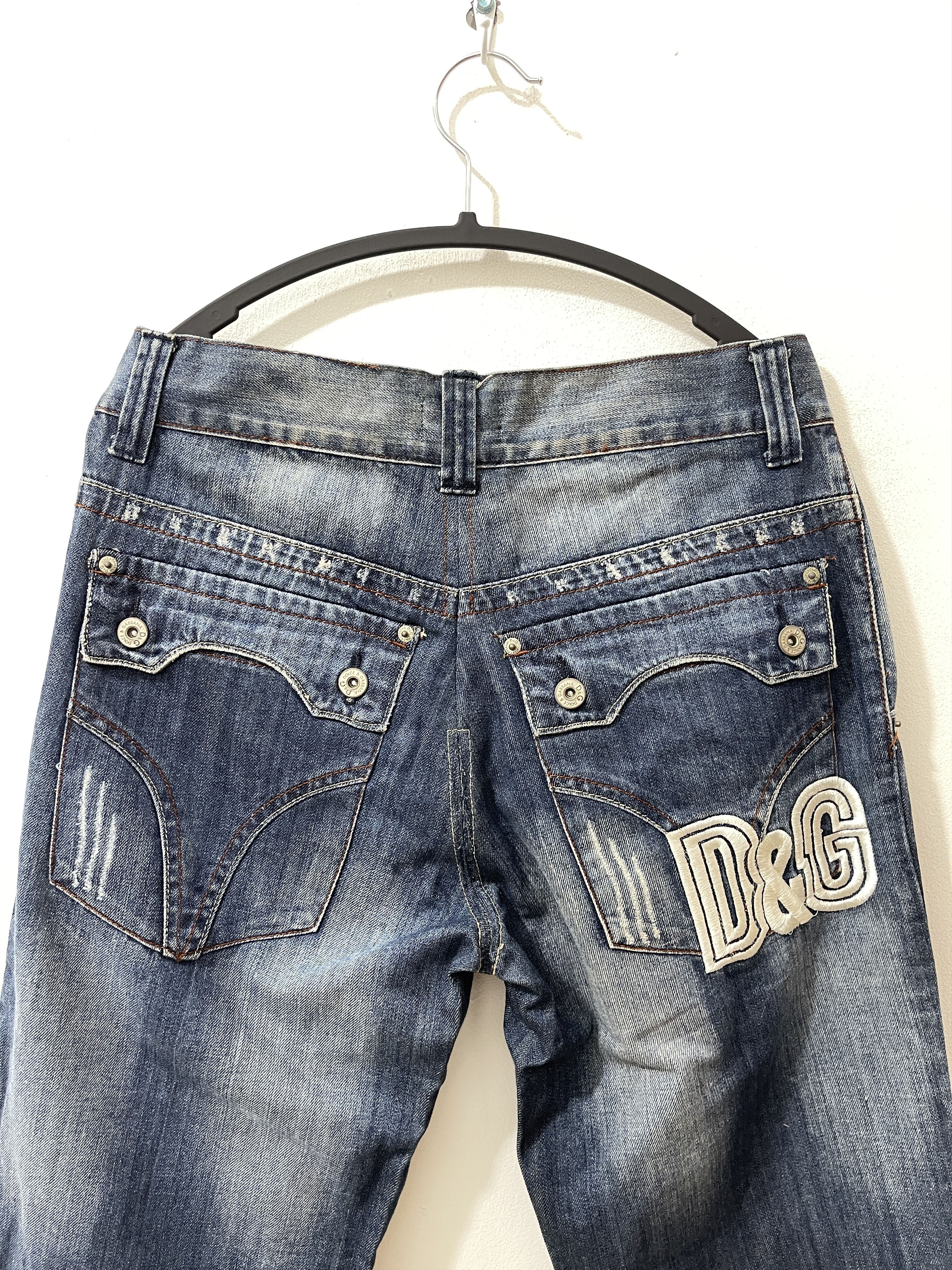 Dolce & Gabbana Dolce & Gabbana Distressed Clawmark Baggy Pants Size US 32 / EU 48 - 8 Thumbnail