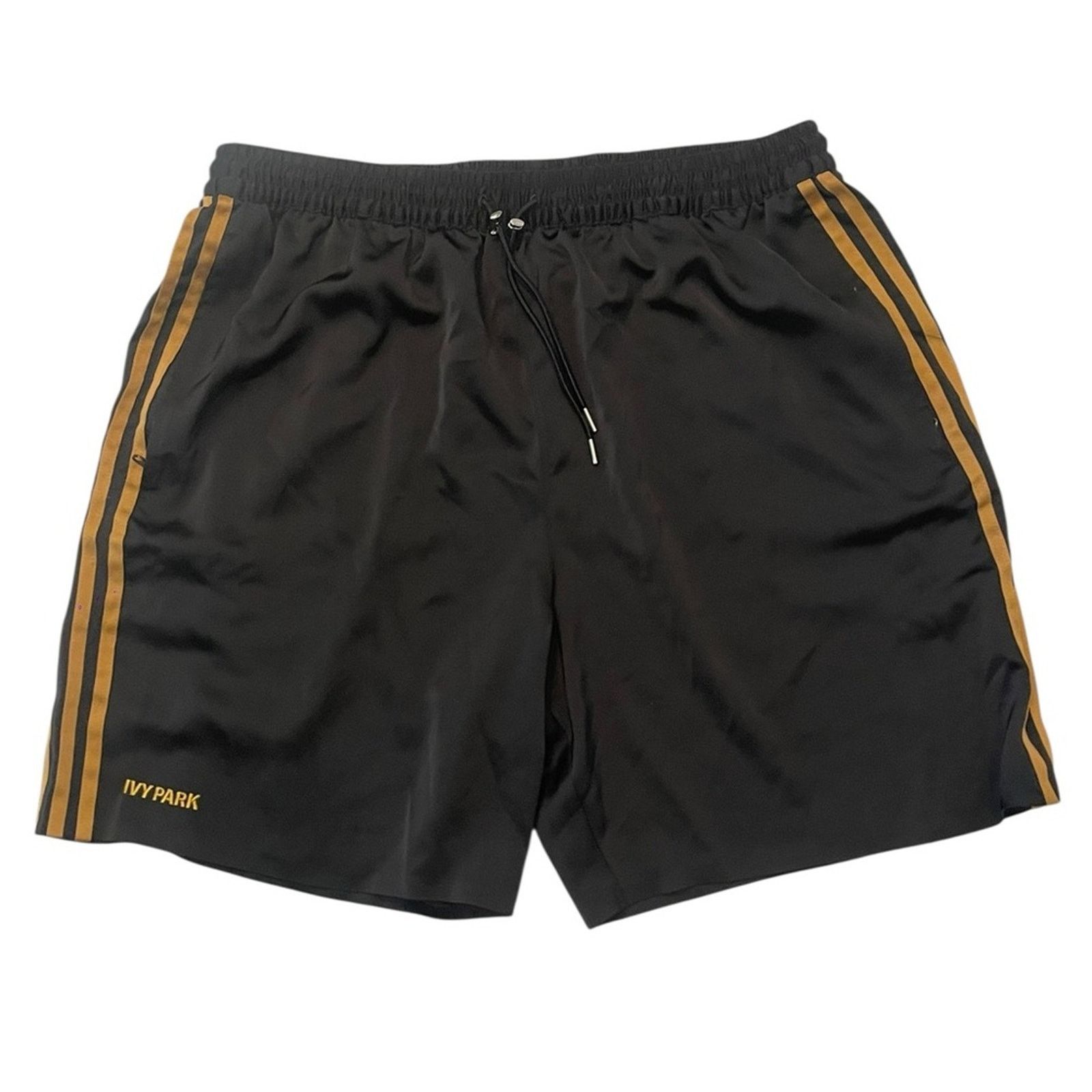 Adidas Adidas Black and Gold Athletic Shorts Lightweight Size:M Size US 34 / EU 50 - 1 Thumbnail
