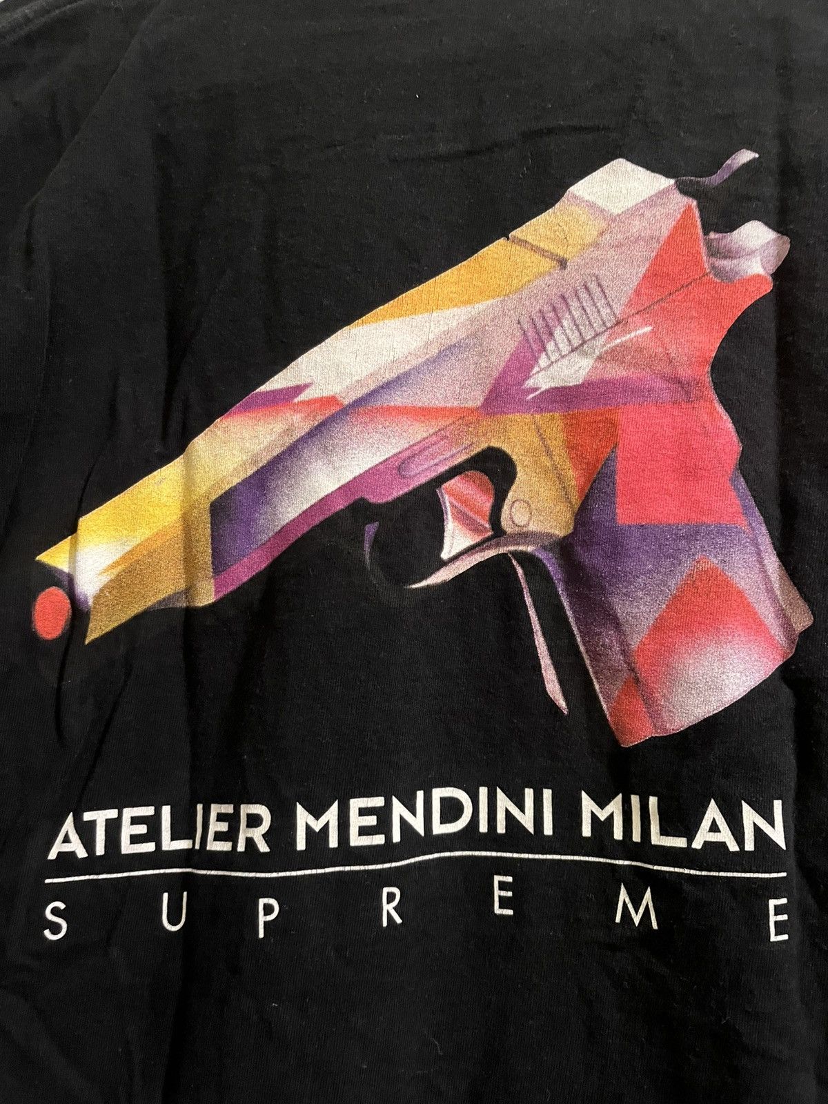 Supreme Supreme Mendini Gun Tee Size US L / EU 52-54 / 3 - 2 Thumbnail