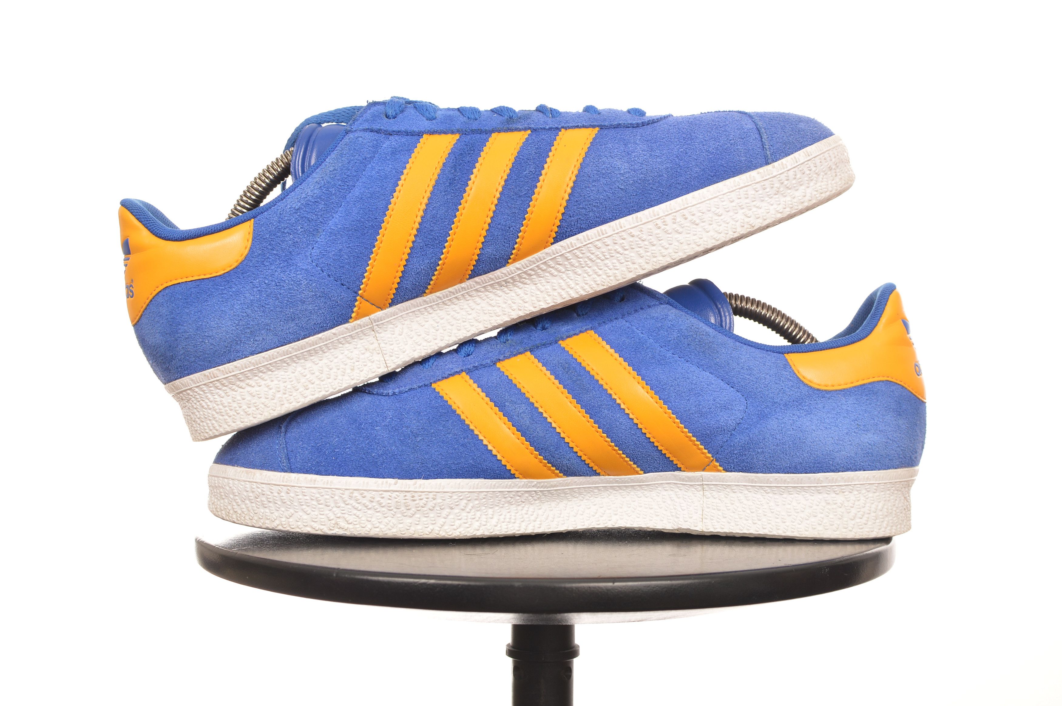 Adidas Adidas Gazelle Blue/Yellow Trainers Sneakers Size US 9.5 / EU 42-43 - 4 Thumbnail